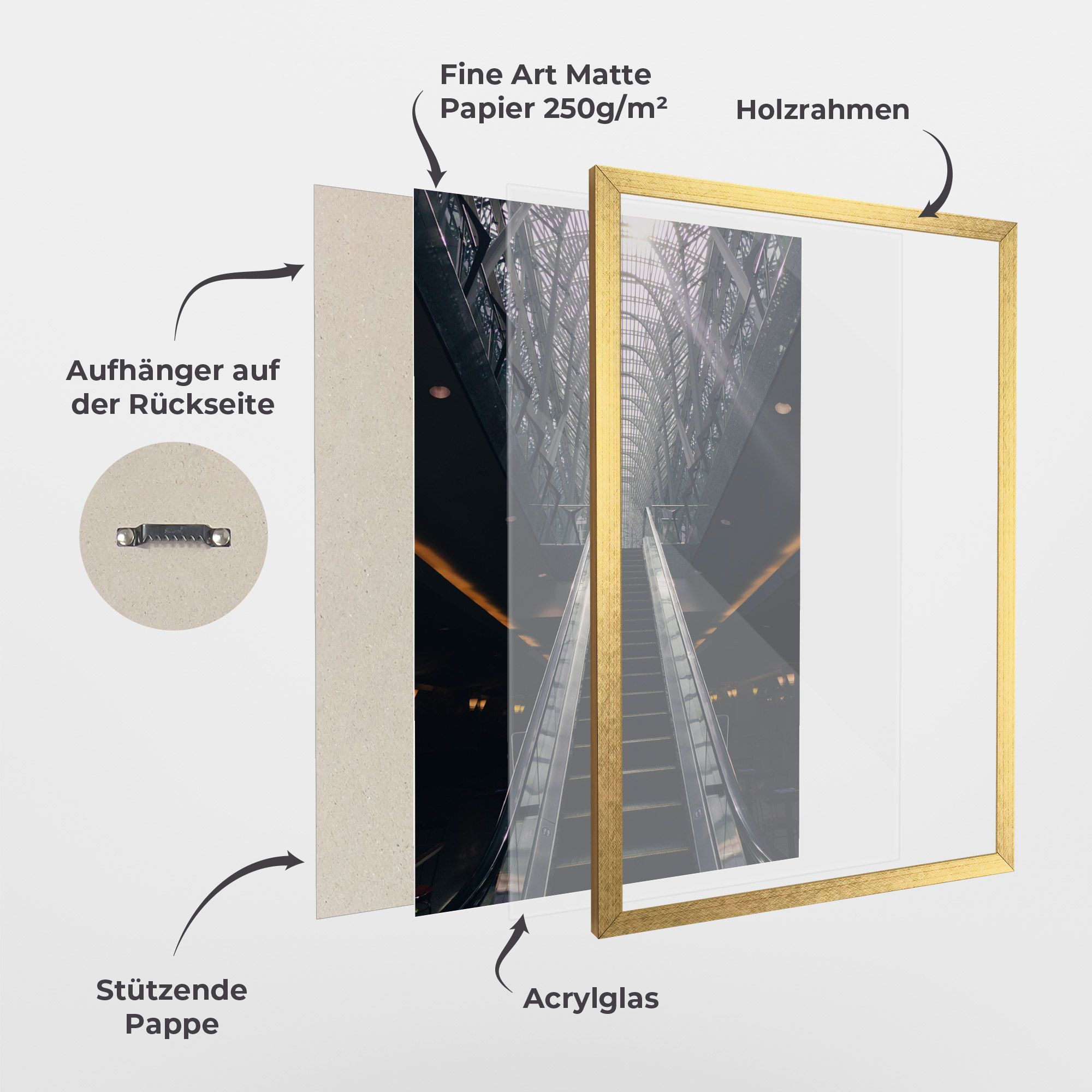 Grey Stairs Building mockup 1