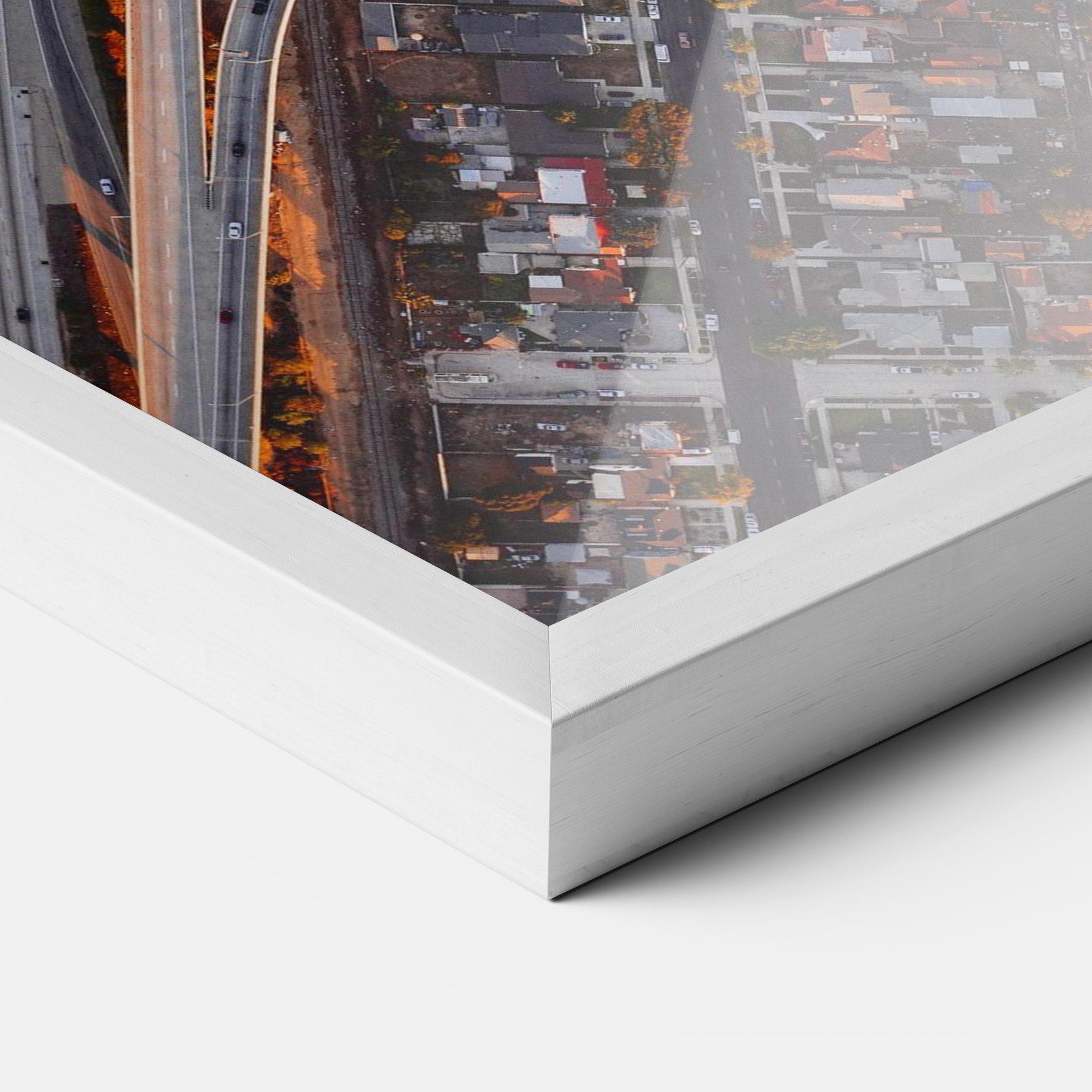 Gerahmte Poster Big Road City mockup 3