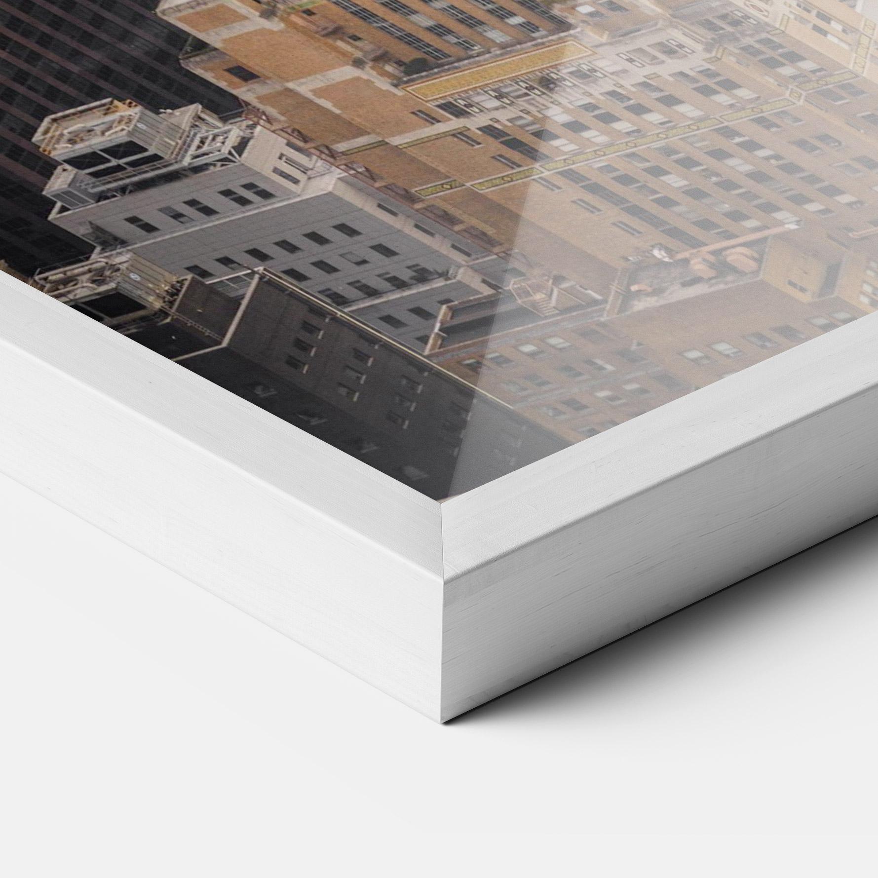 Gerahmte Poster Cream Tower mockup 3