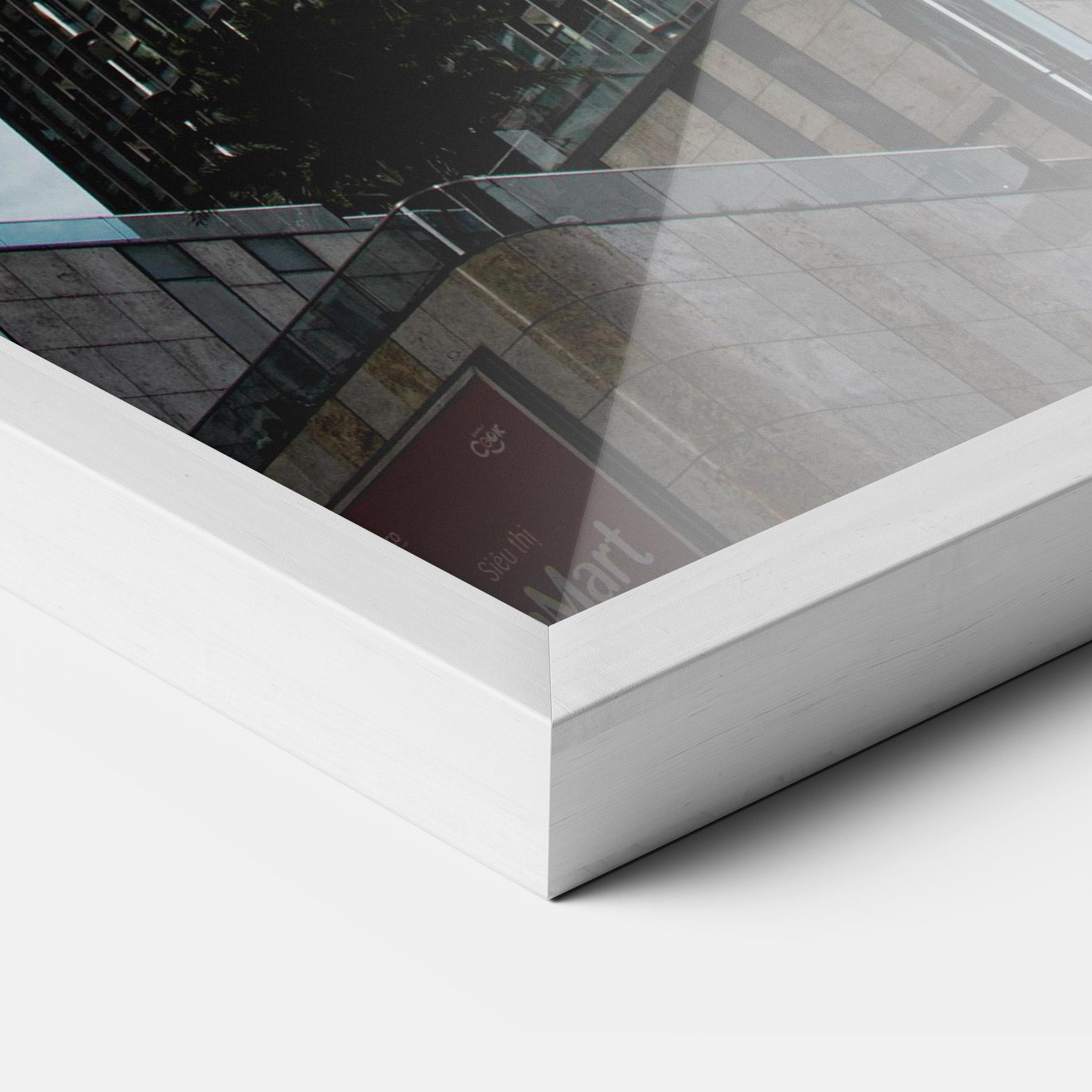 Gerahmte Poster High Building Sky mockup 3