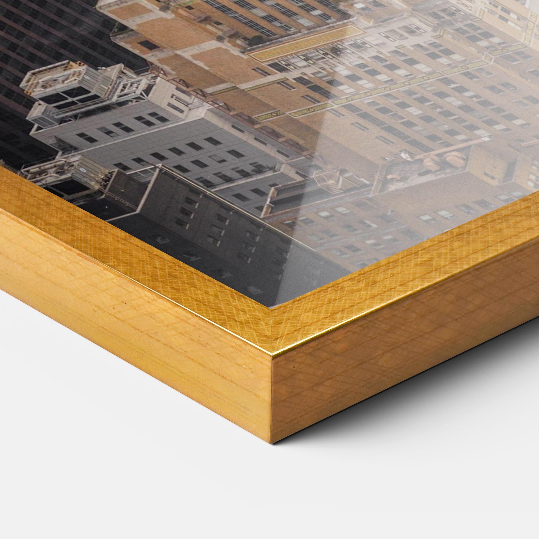 Gerahmte Poster Cream Tower mockup 3