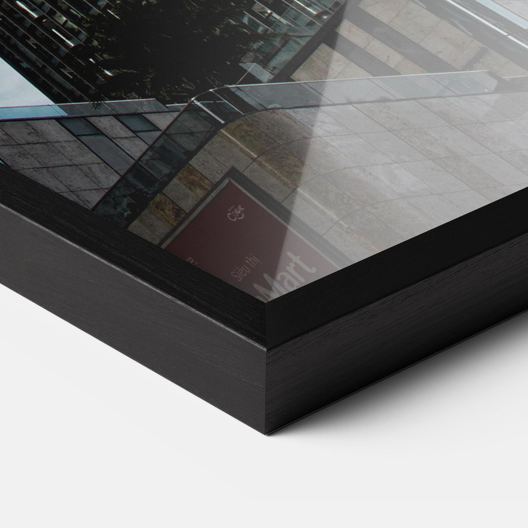 Gerahmte Poster High Building Sky mockup 3