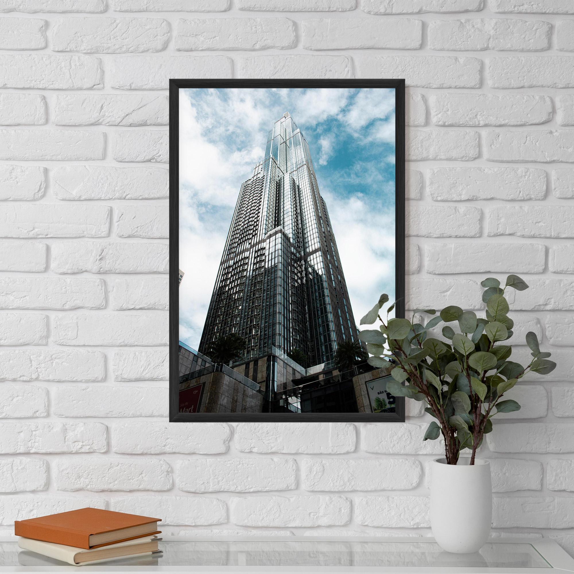 Gerahmte Poster High Building Sky mockup 5