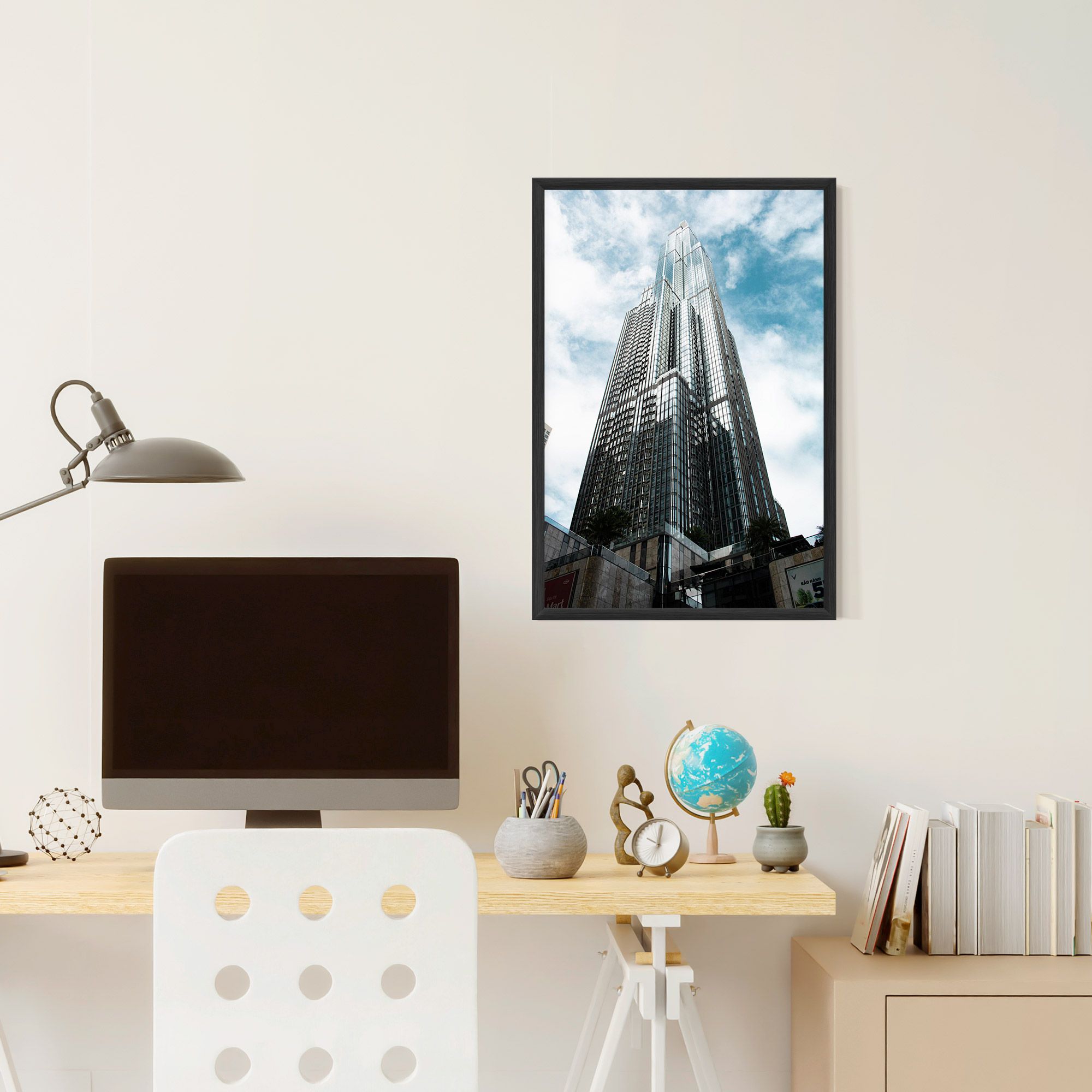 High Building Sky mockup 6