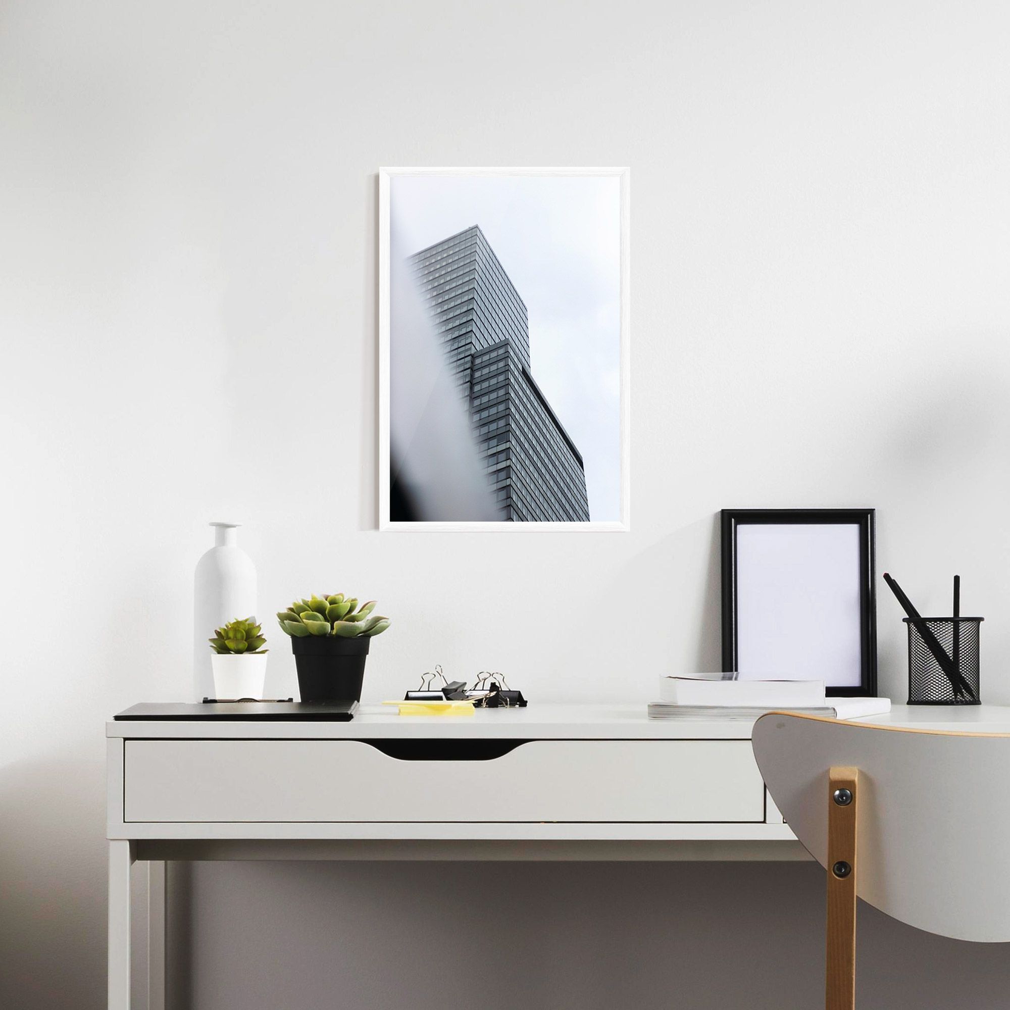 Grey White Building mockup 7