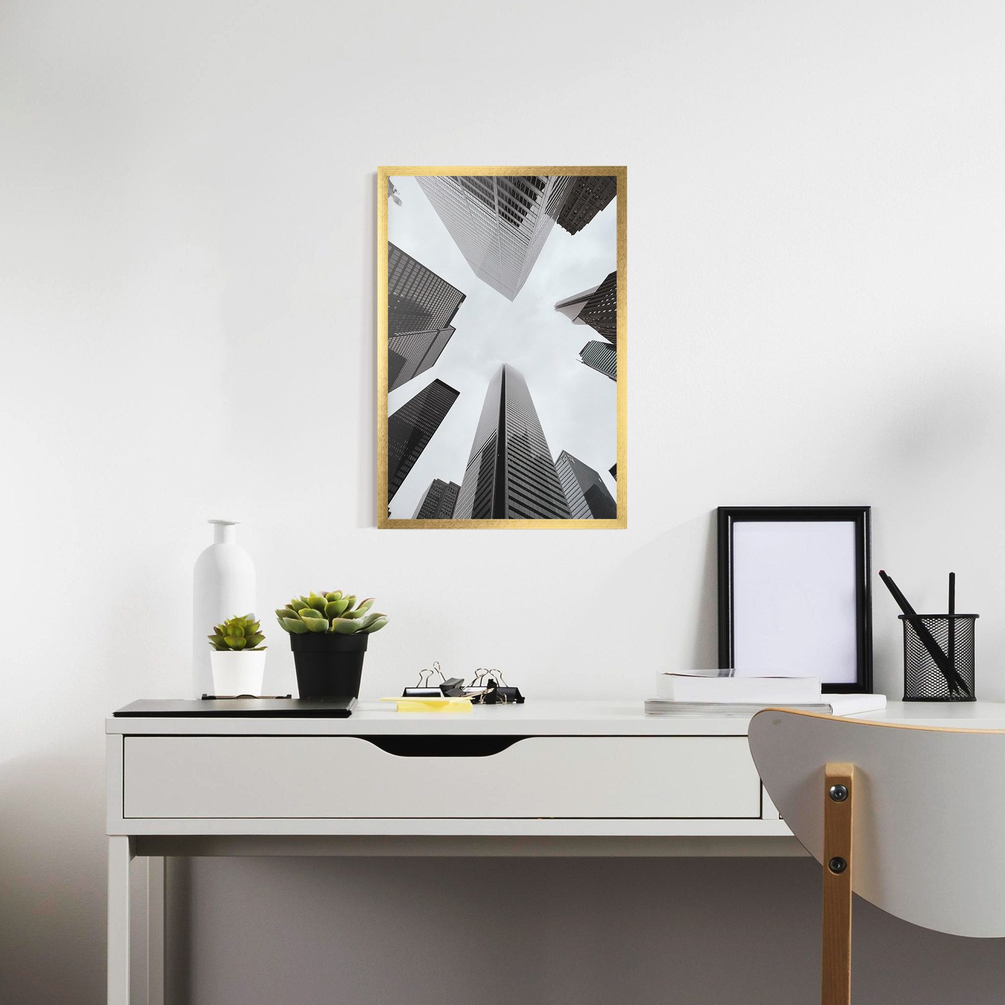 High Grey Building mockup 7