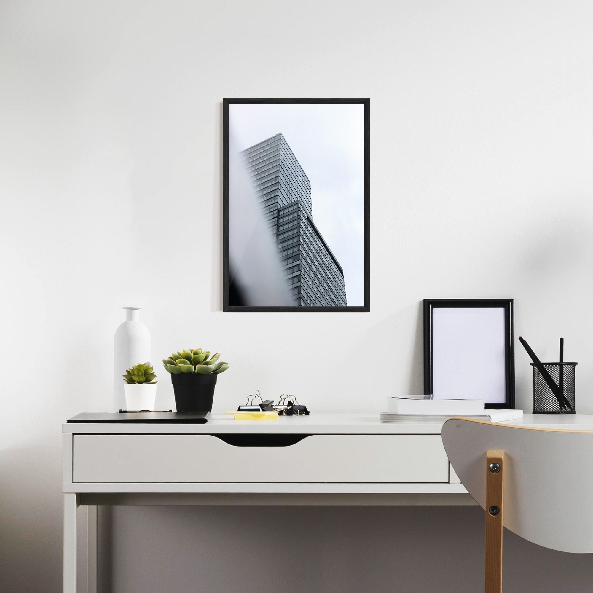 Grey White Building mockup 7