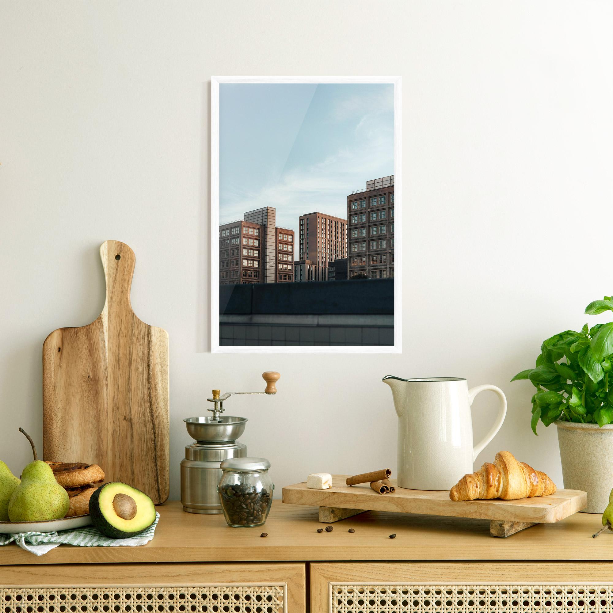 Gerahmte Poster Daylight Building mockup 8