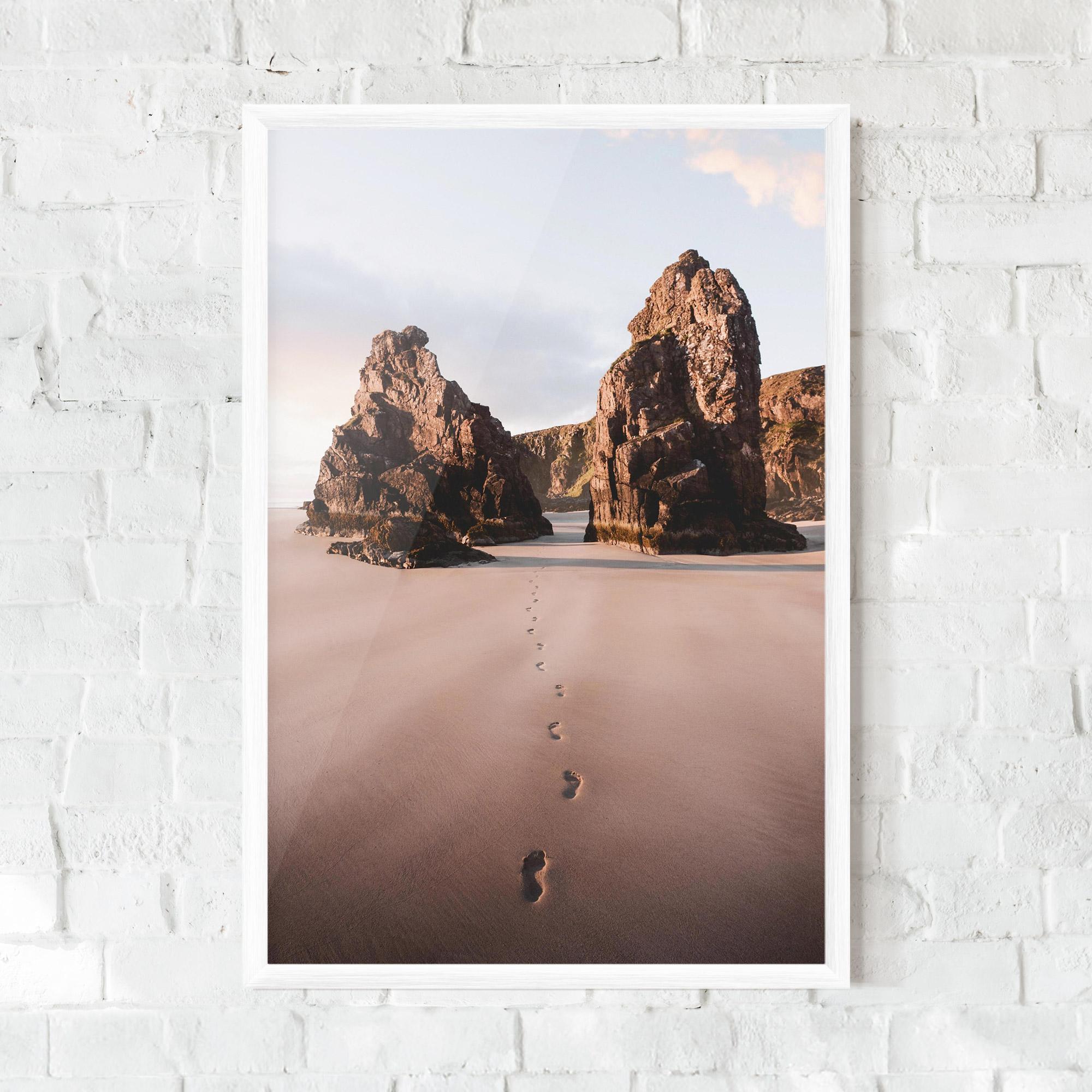 Gerahmte Poster Sand Mark mockup 0