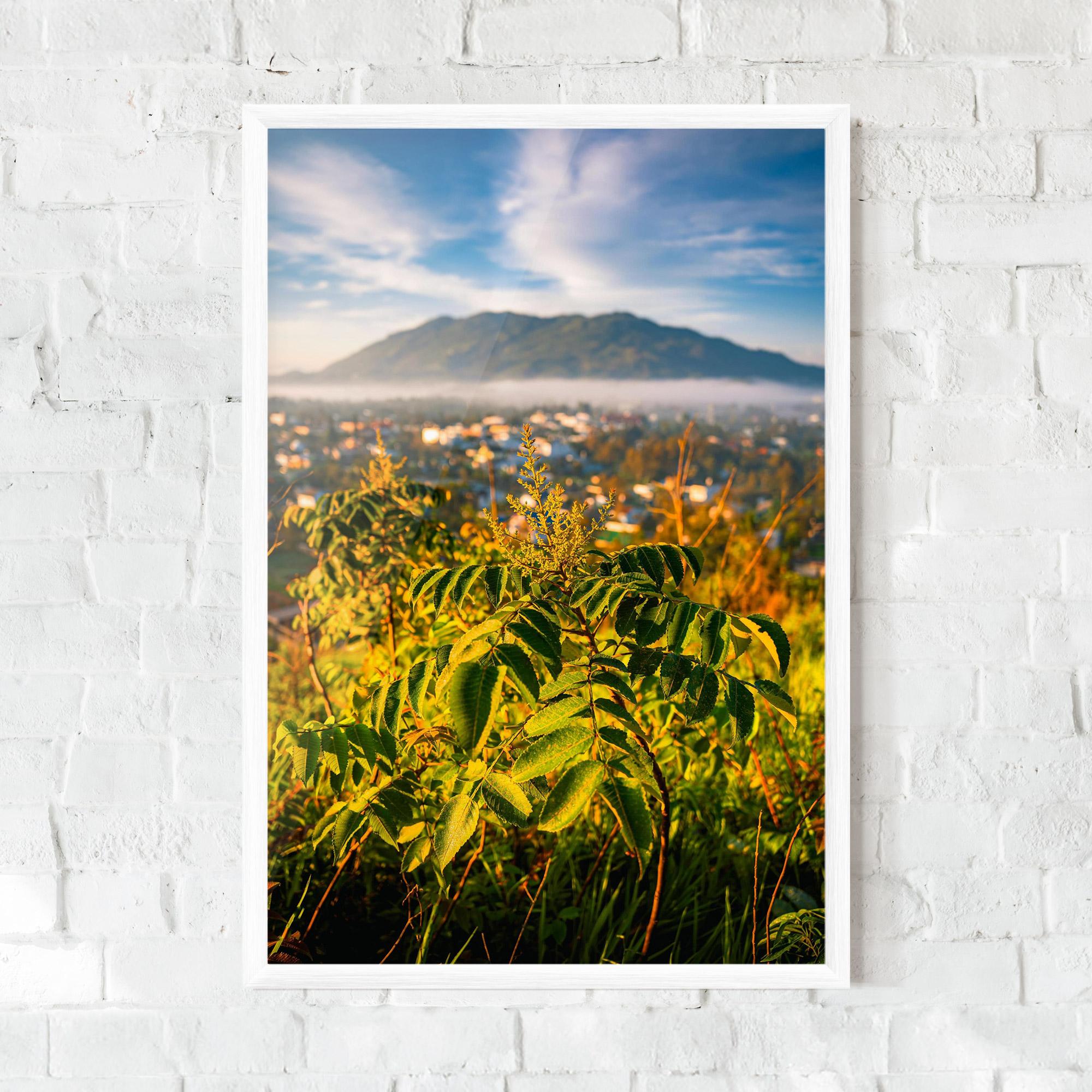 Gerahmte Poster Summer Leaves mockup 0