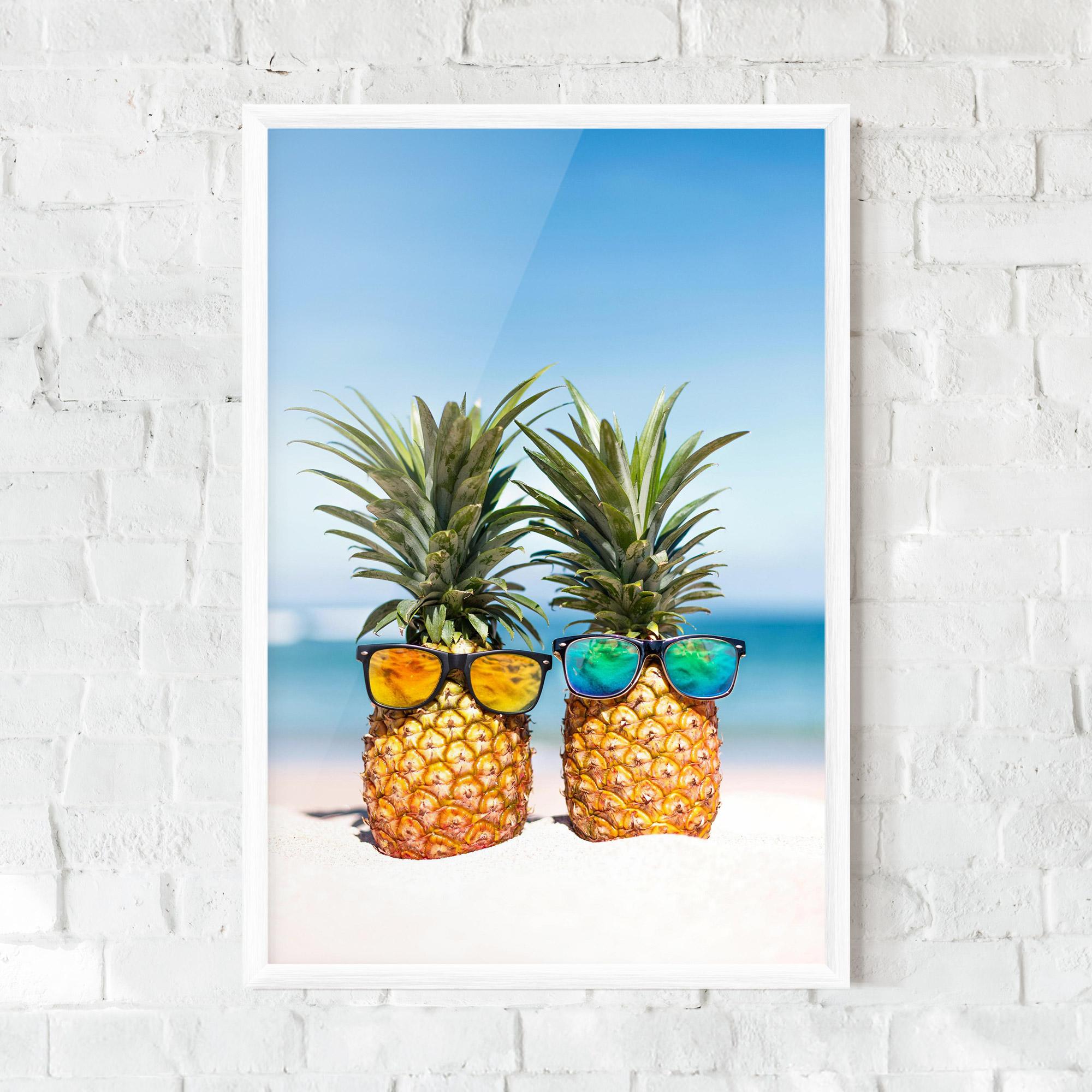 Gerahmte Poster Trendy Sunglasses mockup 0