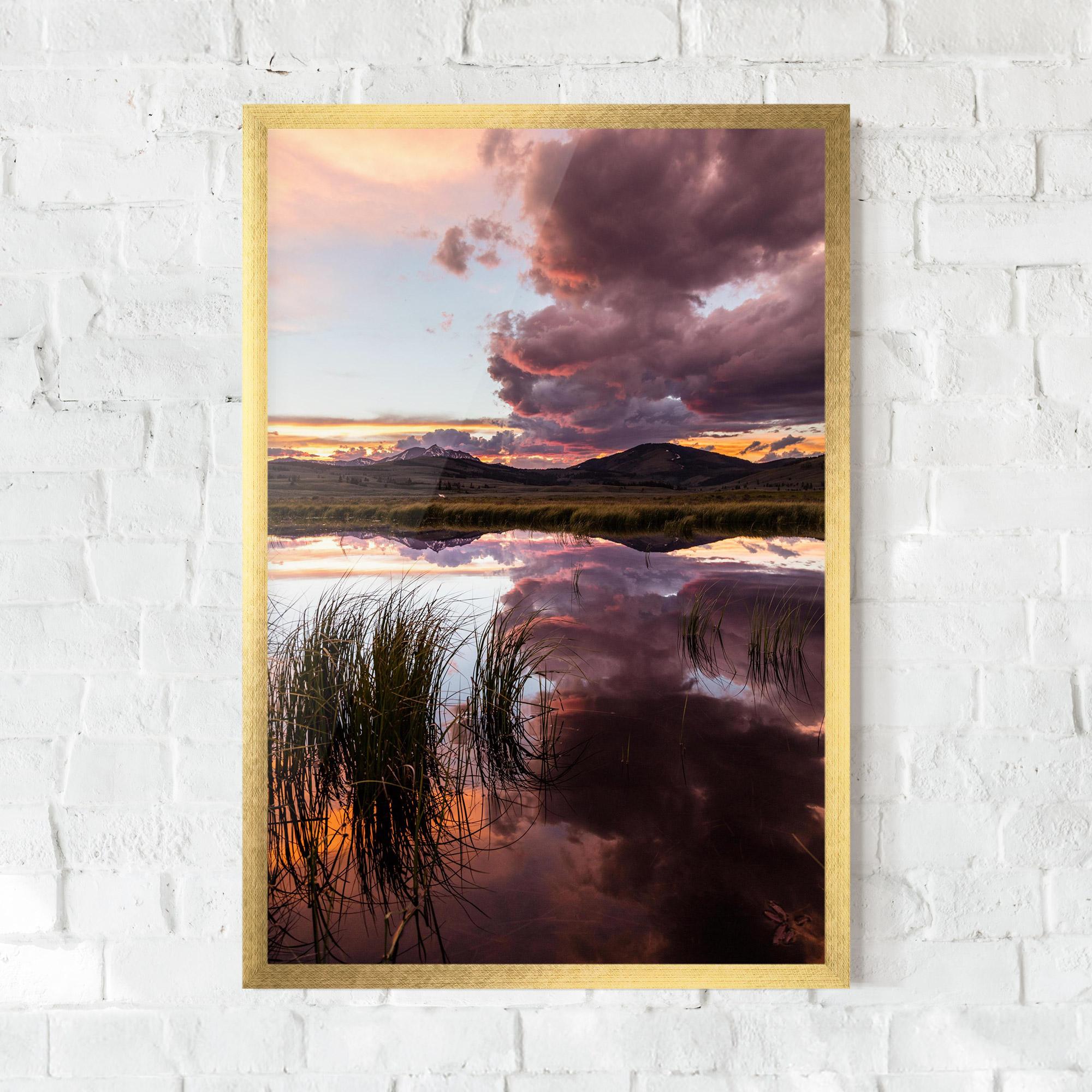 Gerahmte Poster Pretty View mockup 0