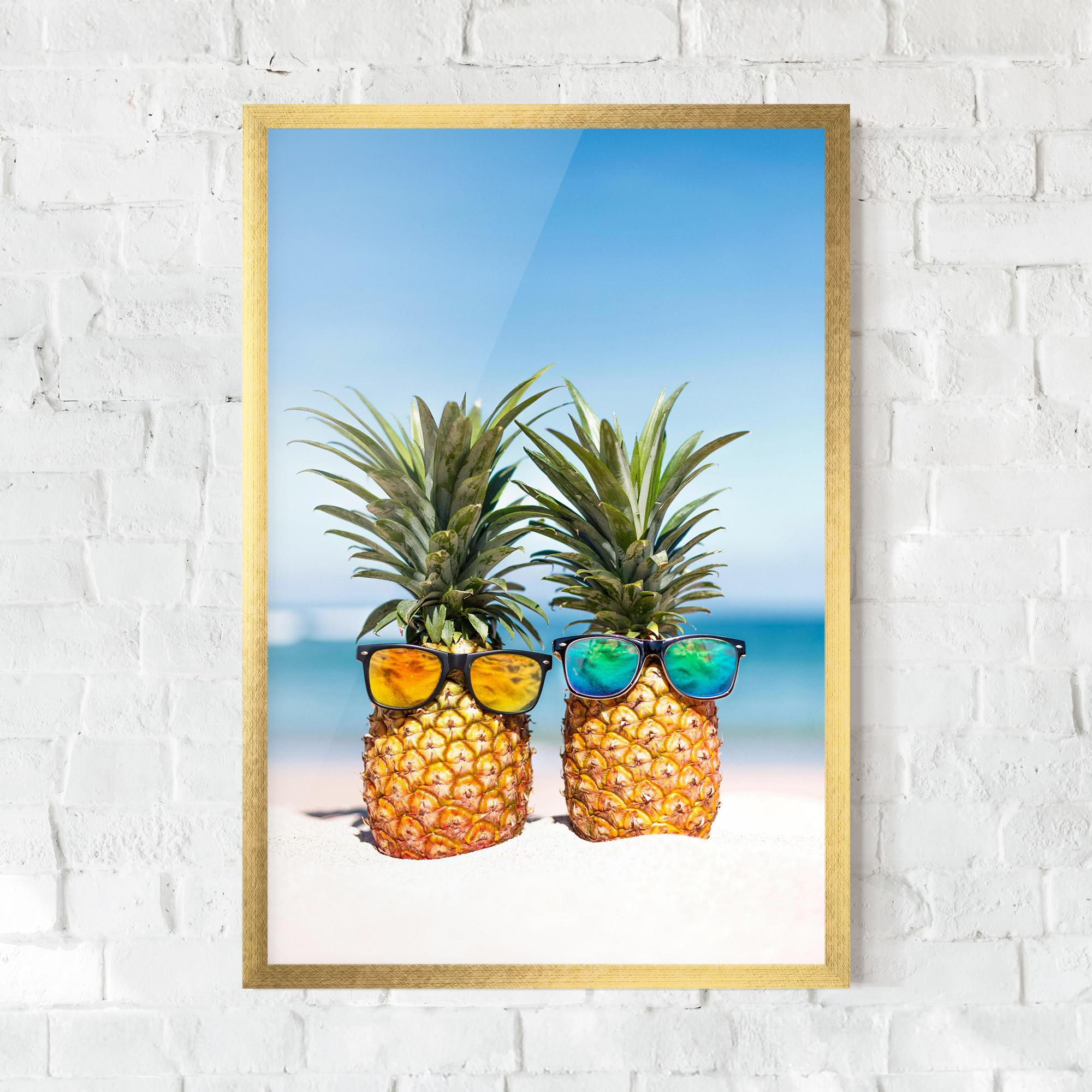 Gerahmte Poster Trendy Sunglasses mockup 0