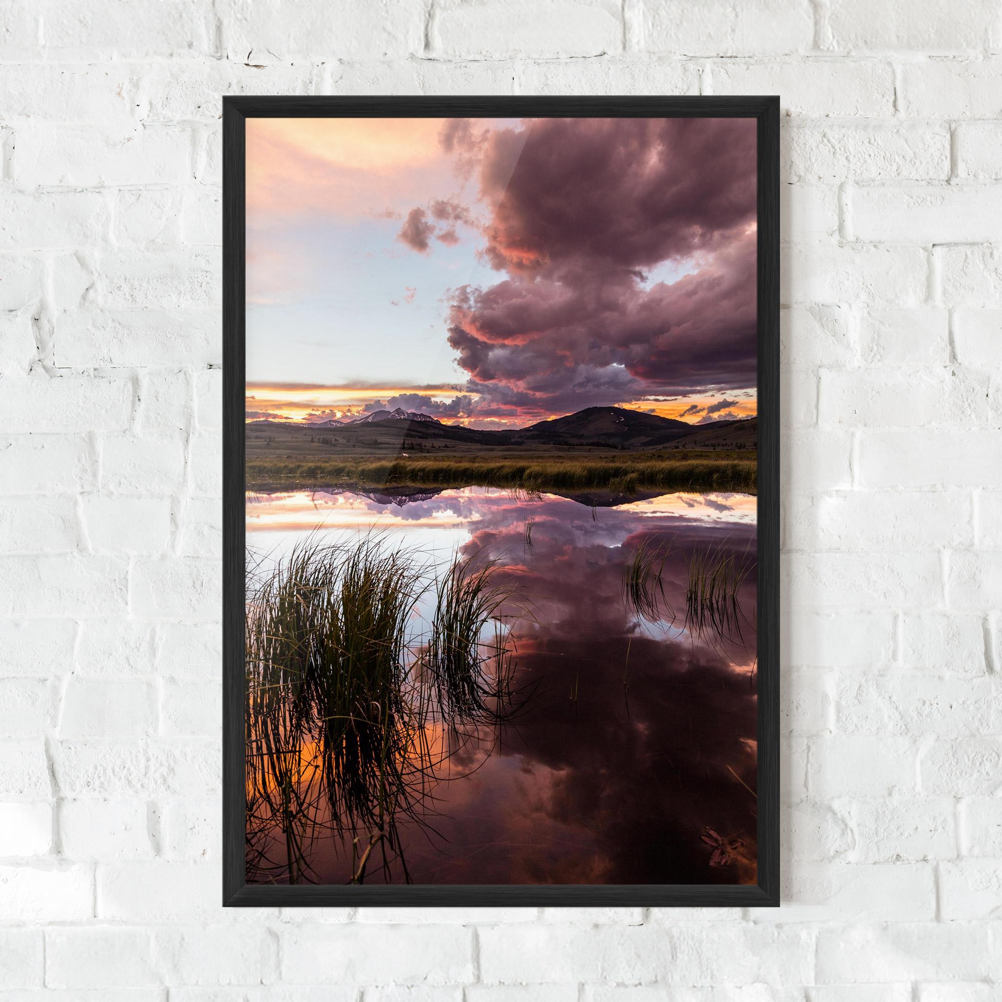 Gerahmte Poster Pretty View mockup 0