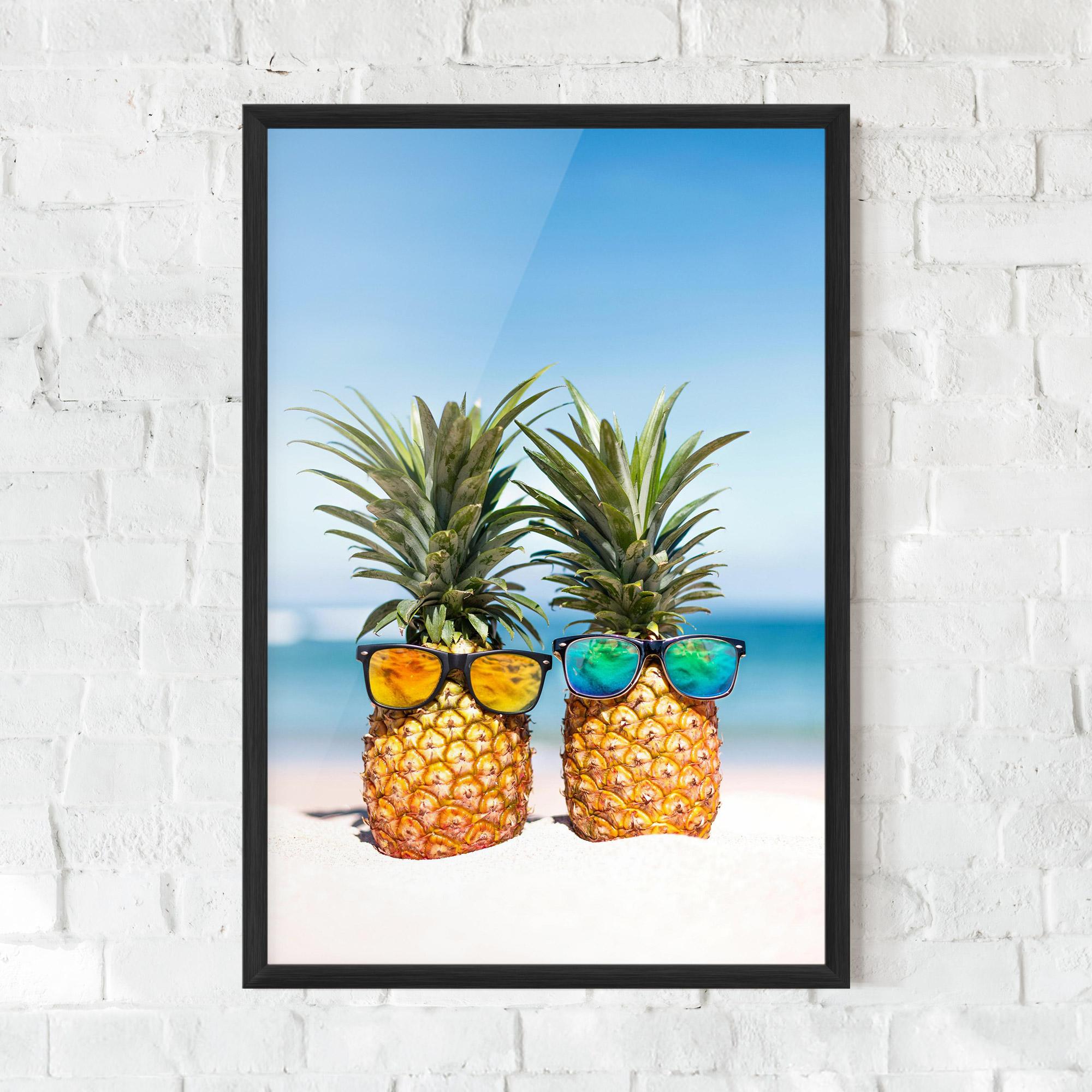 Gerahmte Poster Trendy Sunglasses mockup 0