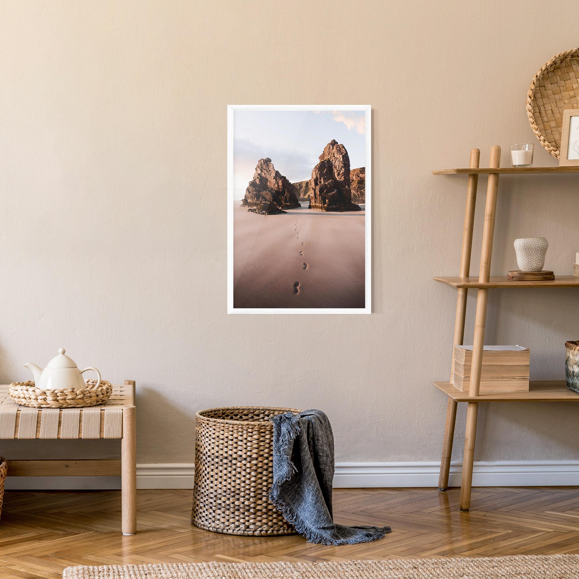 Gerahmte Poster Sand Mark mockup 9