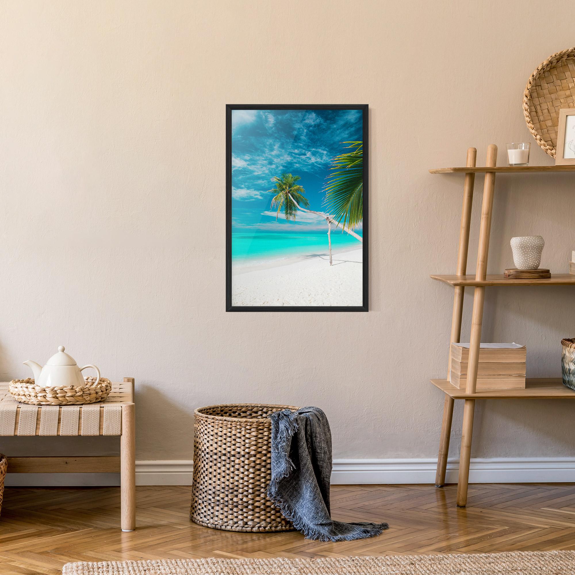 Gerahmte Poster Day Palm mockup 9