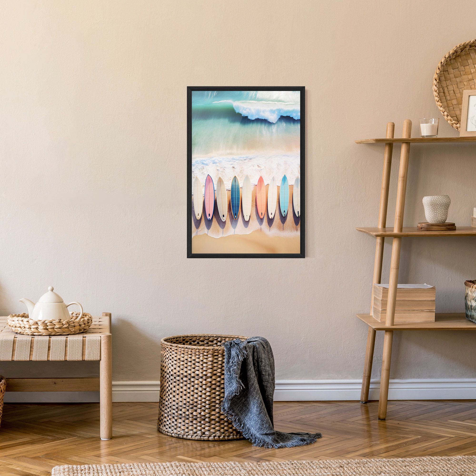 Surfboards Beach mockup 9