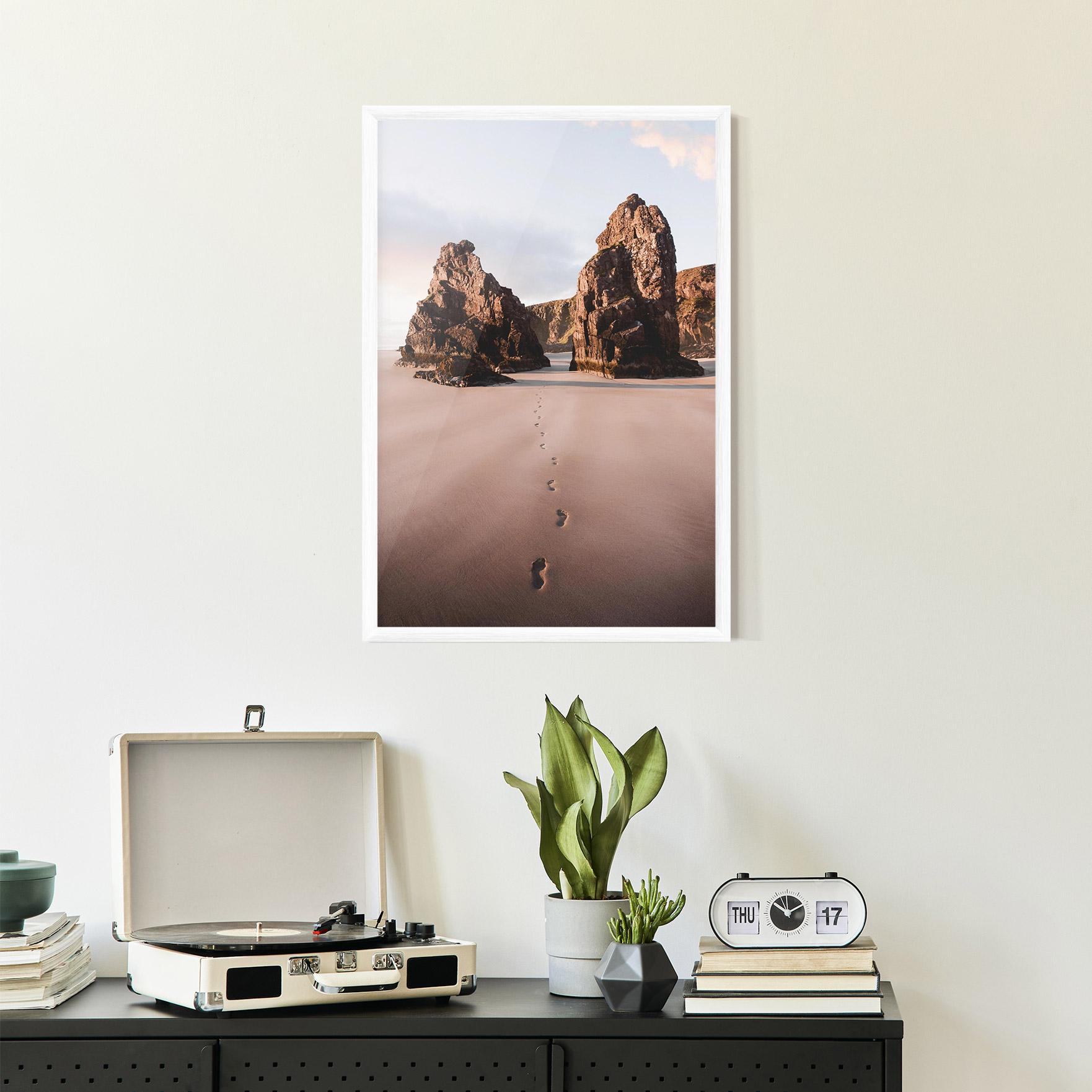 Gerahmte Poster Sand Mark mockup 2