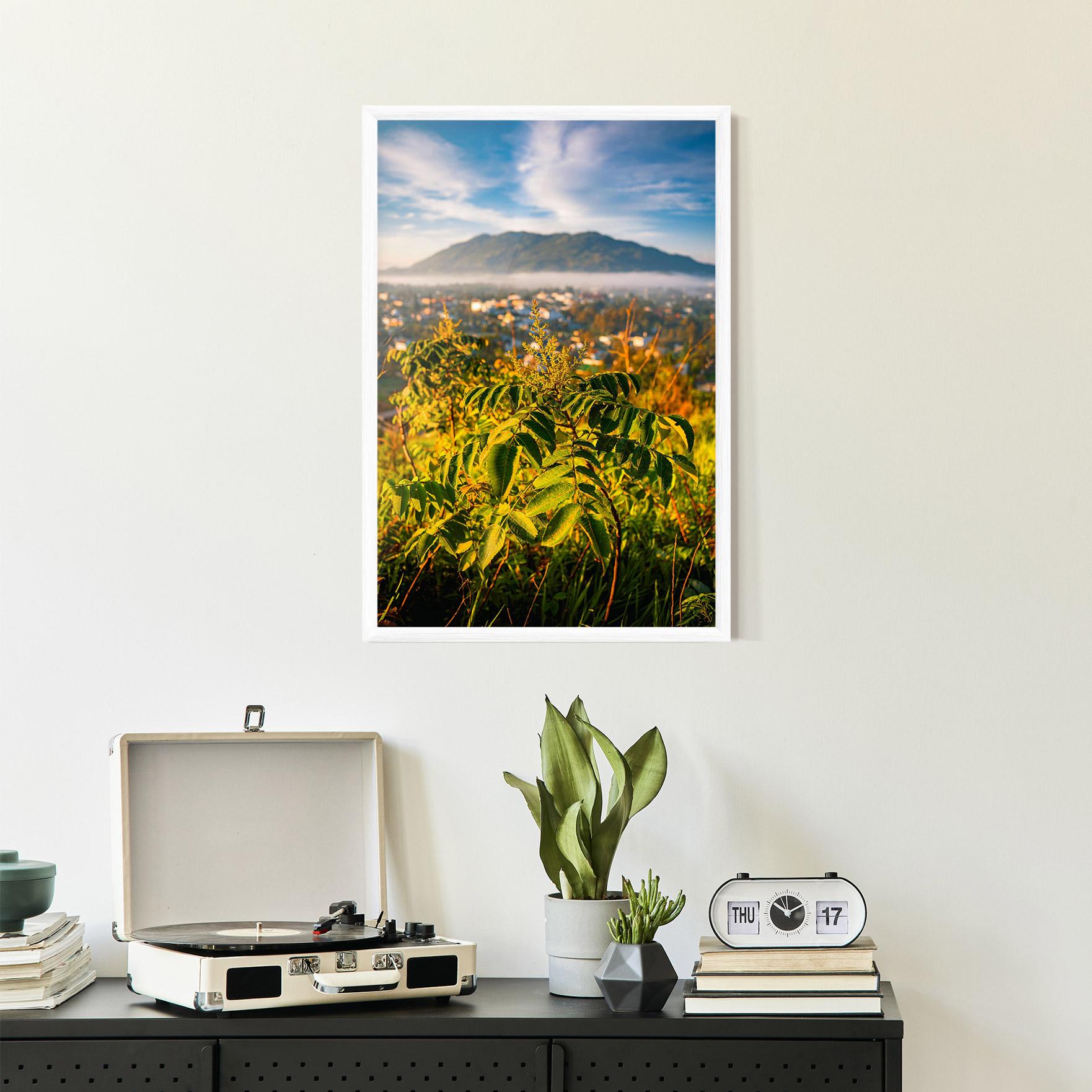 Gerahmte Poster Summer Leaves mockup 2