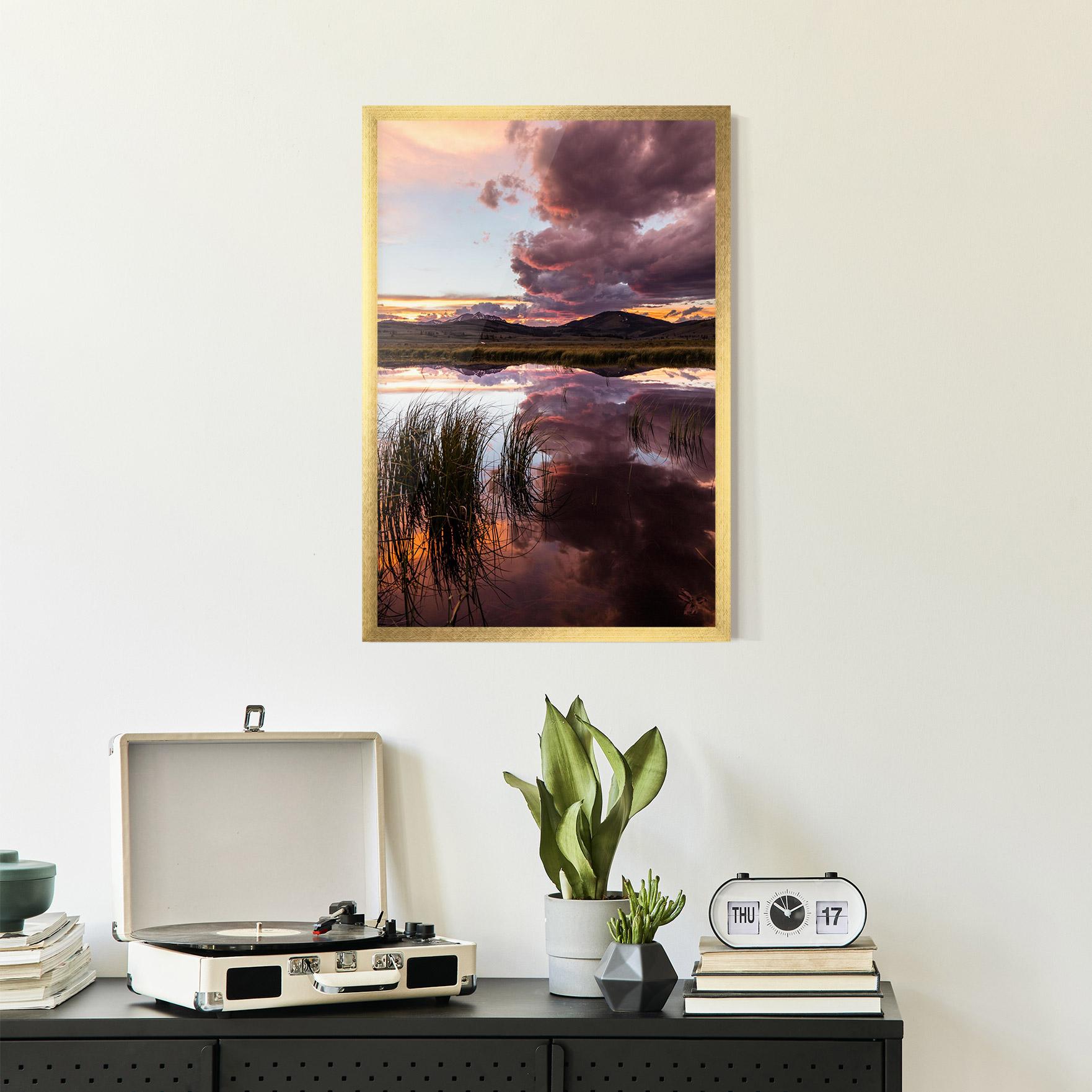 Gerahmte Poster Pretty View mockup 2