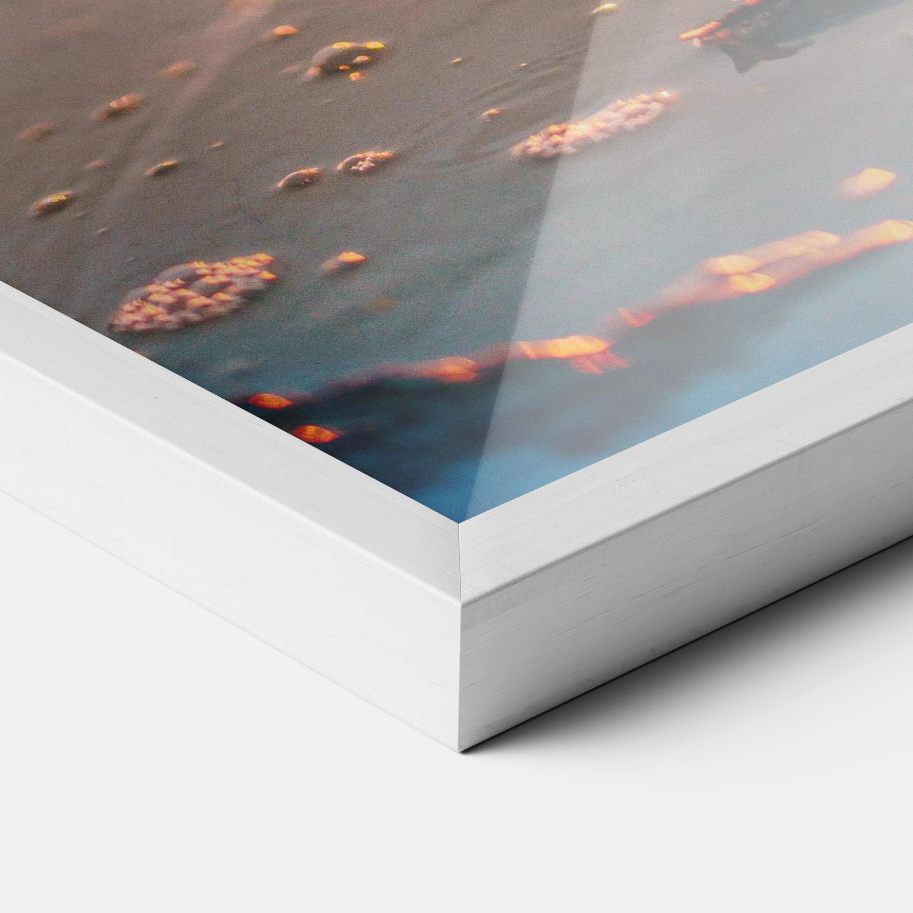 Gerahmte Poster Jar With Lights mockup 3