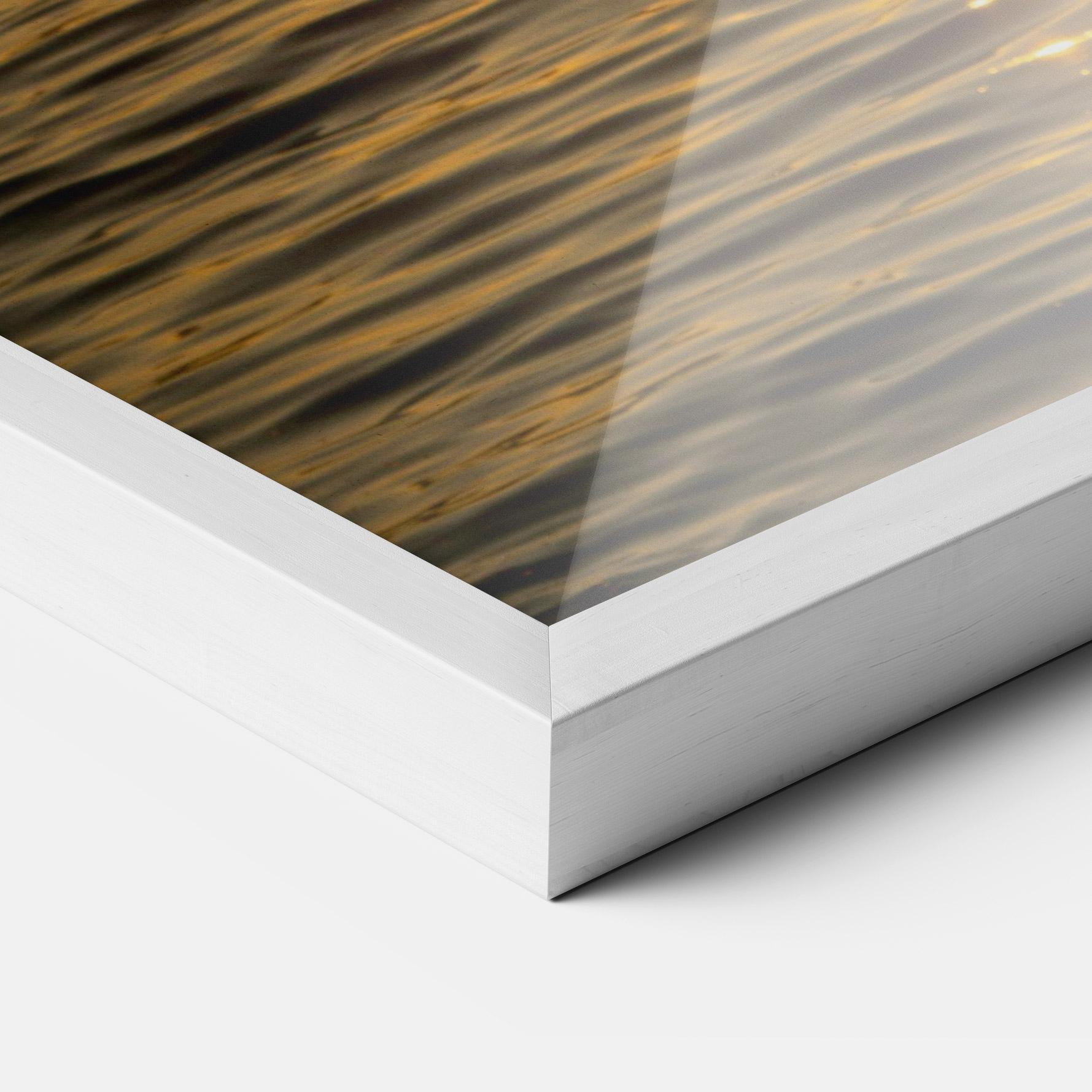 Gerahmte Poster Yellow Sunrise mockup 3