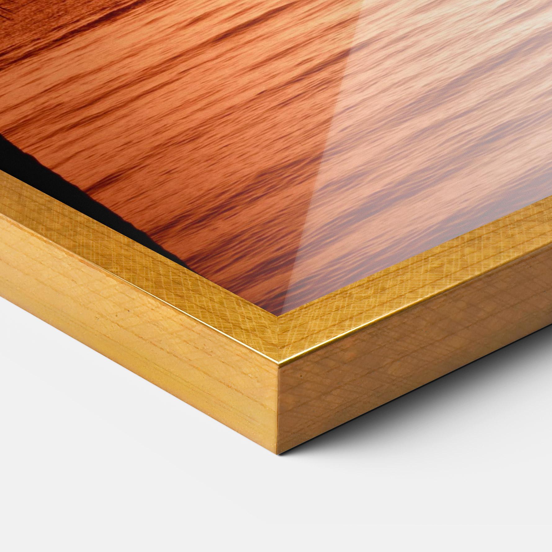 Gerahmte Poster Orange Sea mockup 3