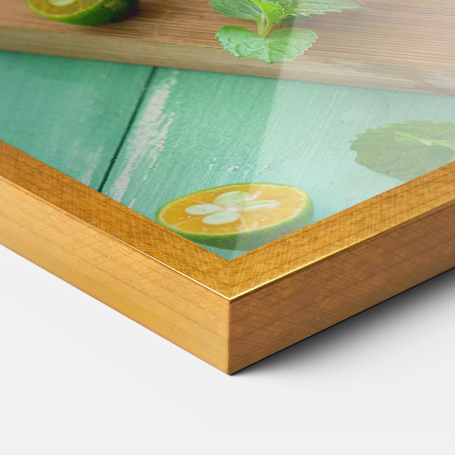 Gerahmte Poster Summer Drink mockup 3