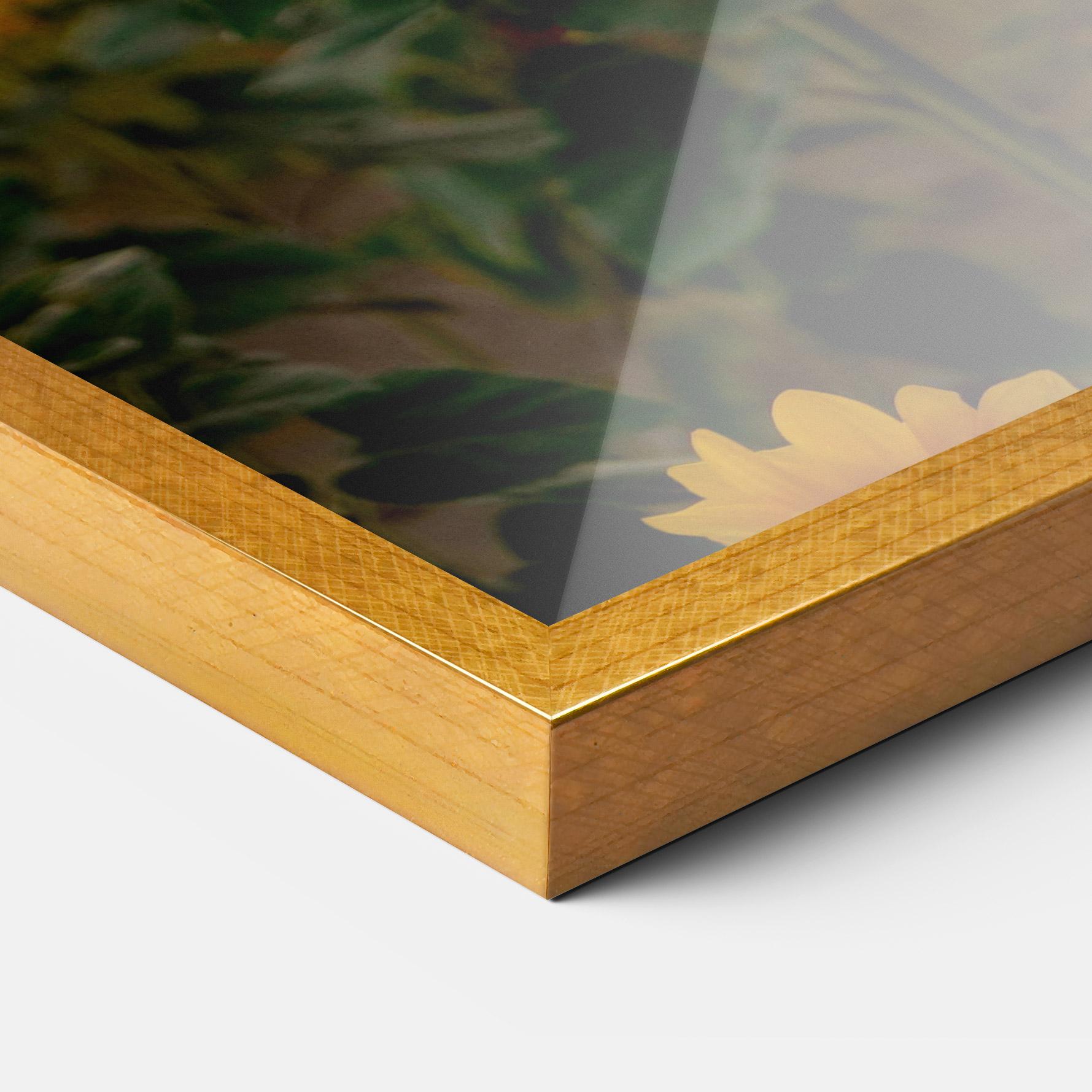 Gerahmte Poster Sunflower Sunset mockup 3