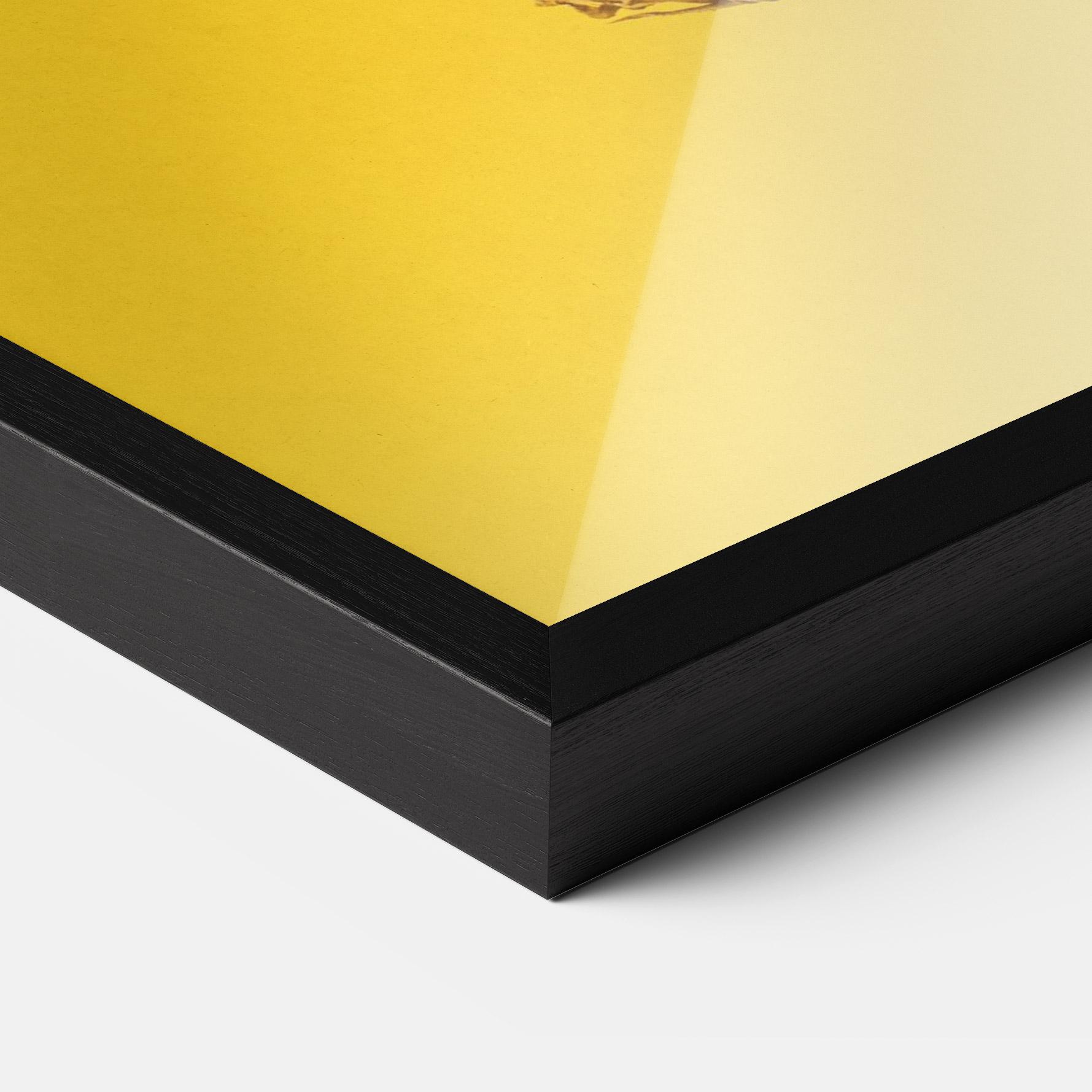 Gerahmte Poster Fresh Pineapple mockup 3