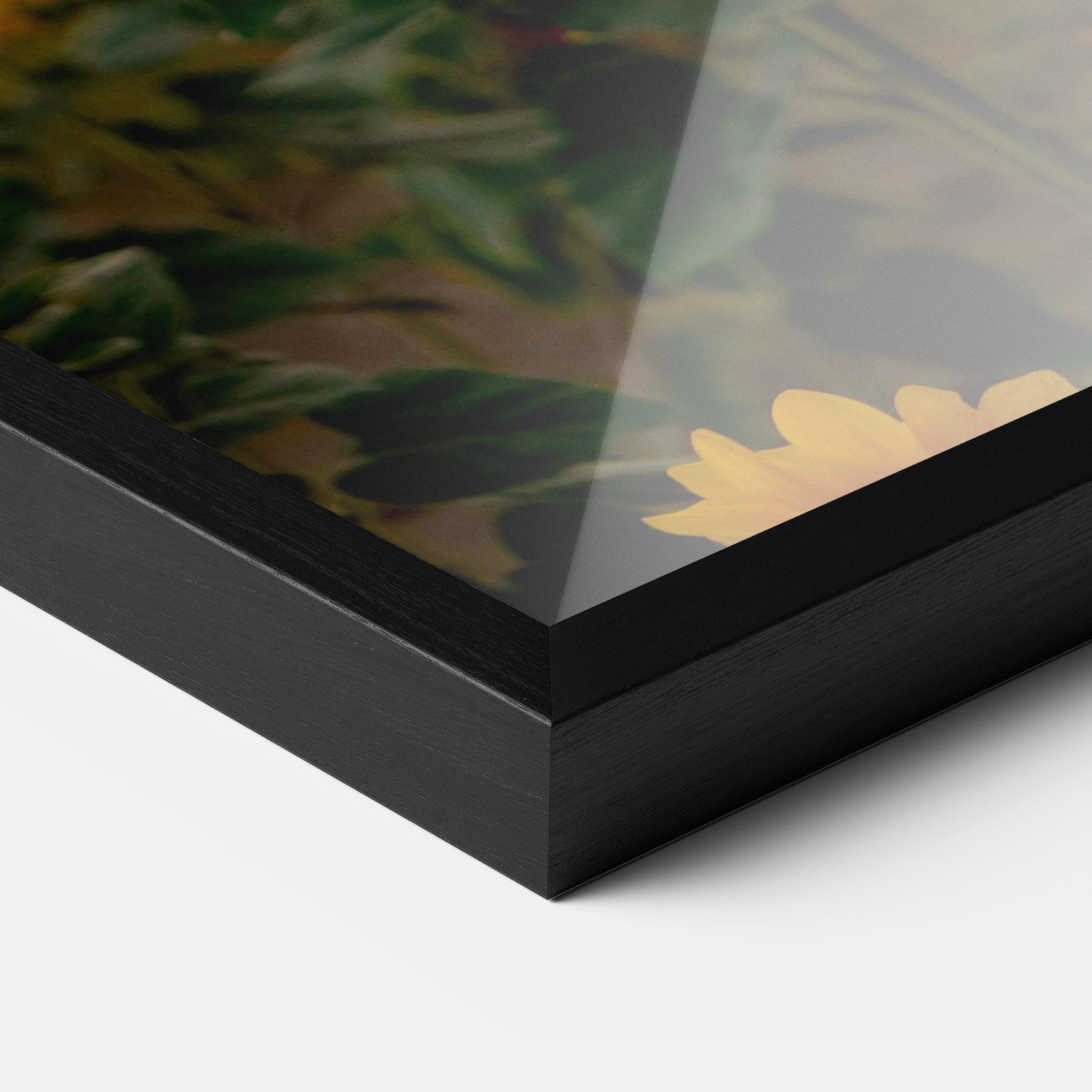 Gerahmte Poster Sunflower Sunset mockup 3