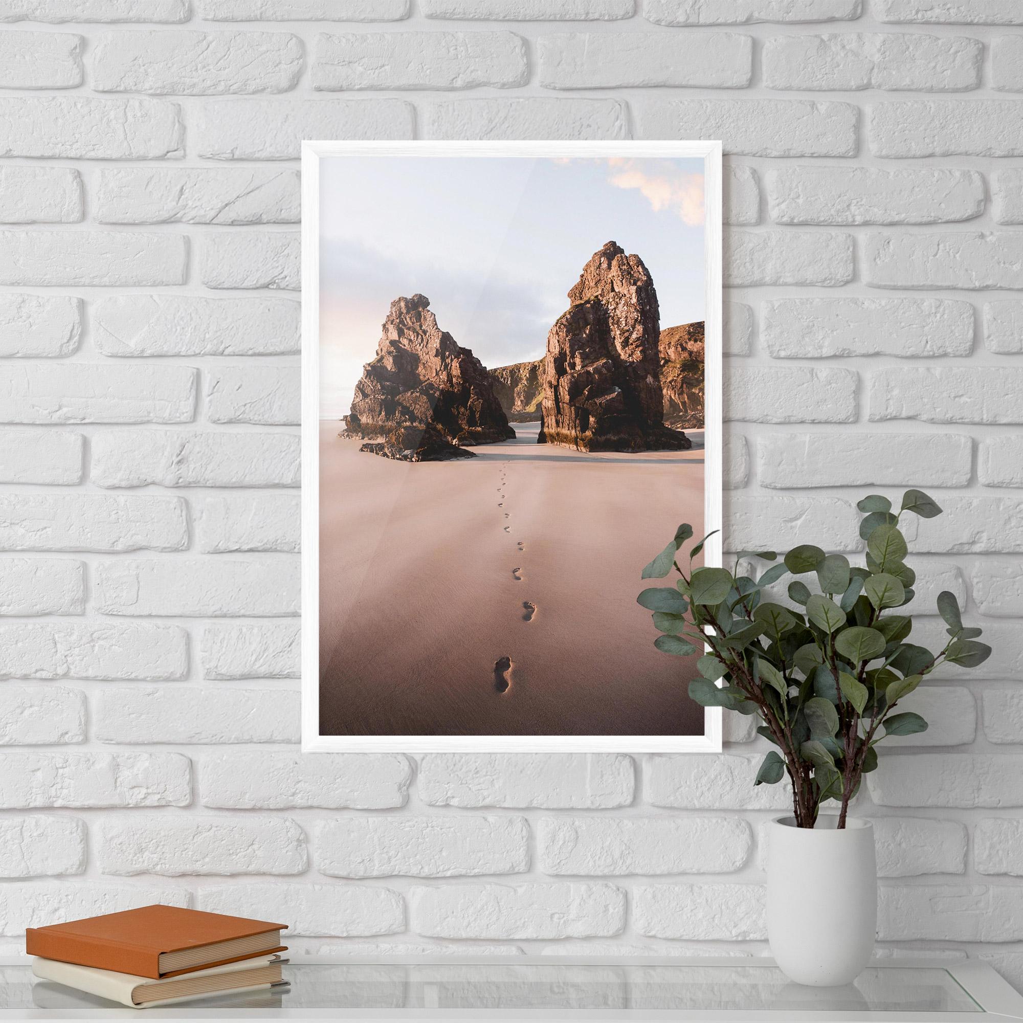 Gerahmte Poster Sand Mark mockup 5