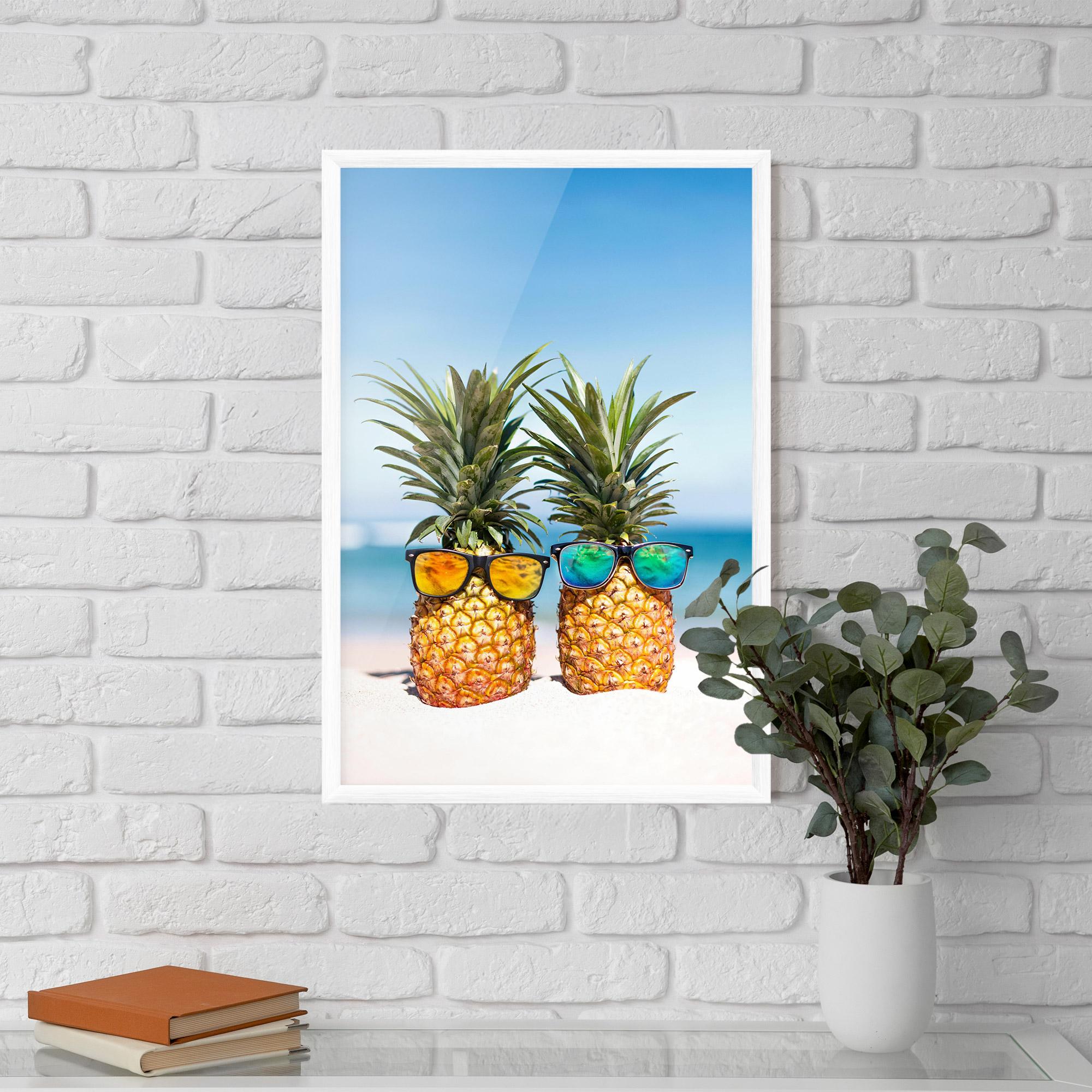 Gerahmte Poster Trendy Sunglasses mockup 5