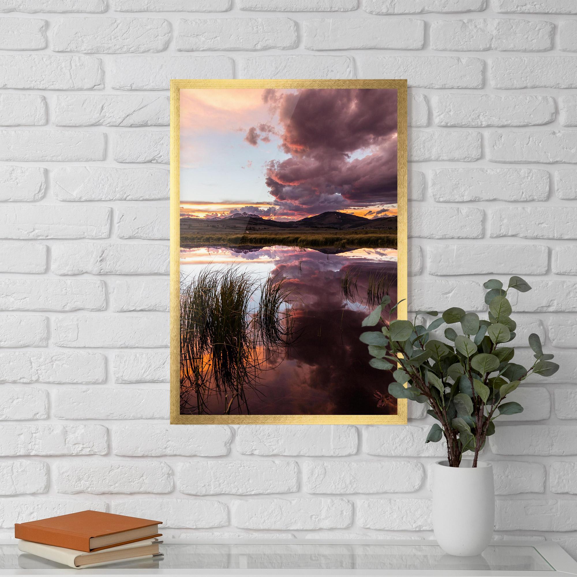 Gerahmte Poster Pretty View mockup 5