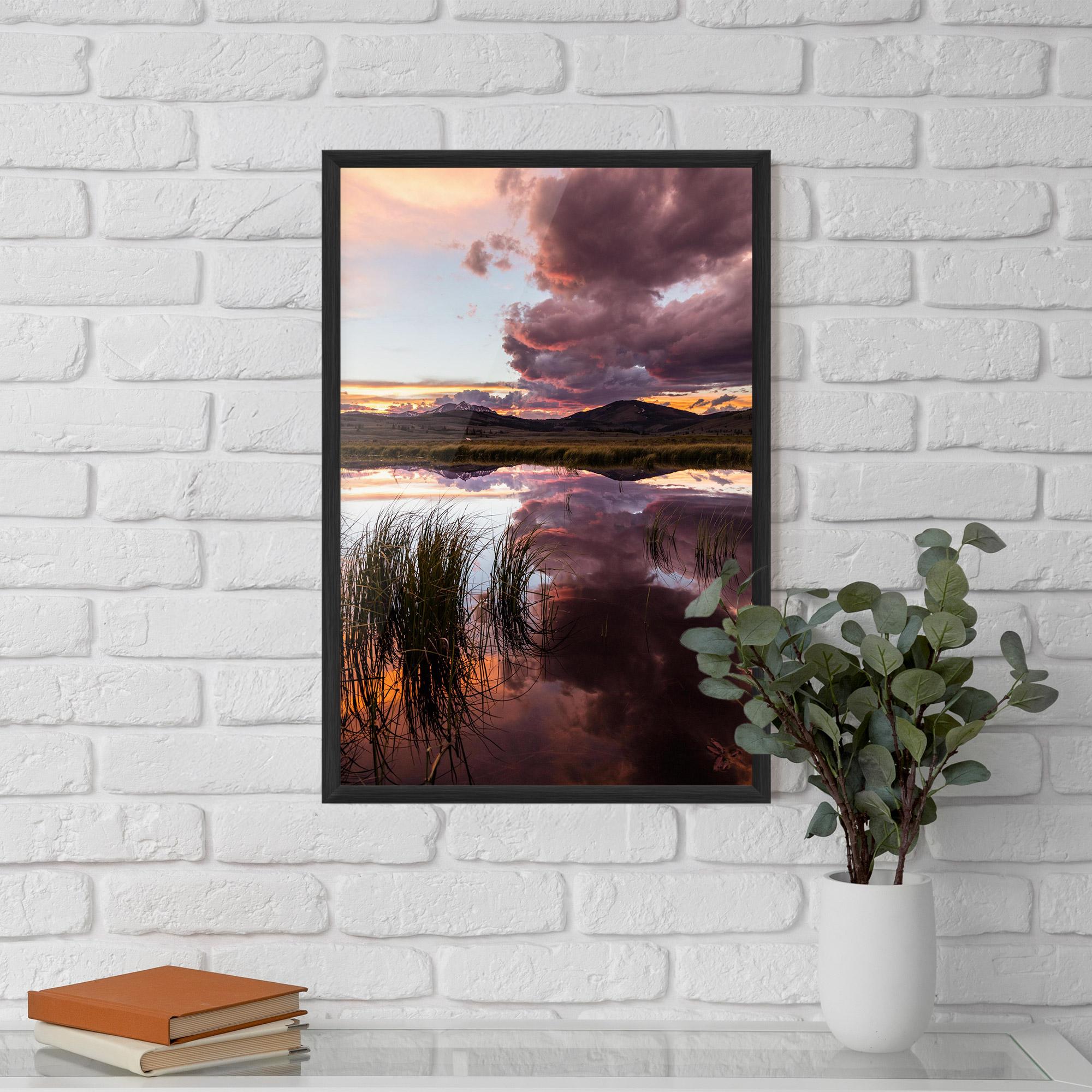 Gerahmte Poster Pretty View mockup 5