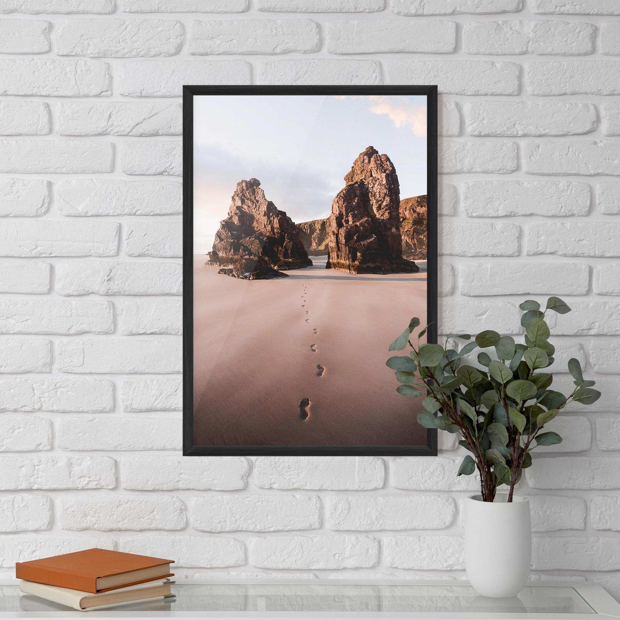 Gerahmte Poster Sand Mark mockup 5