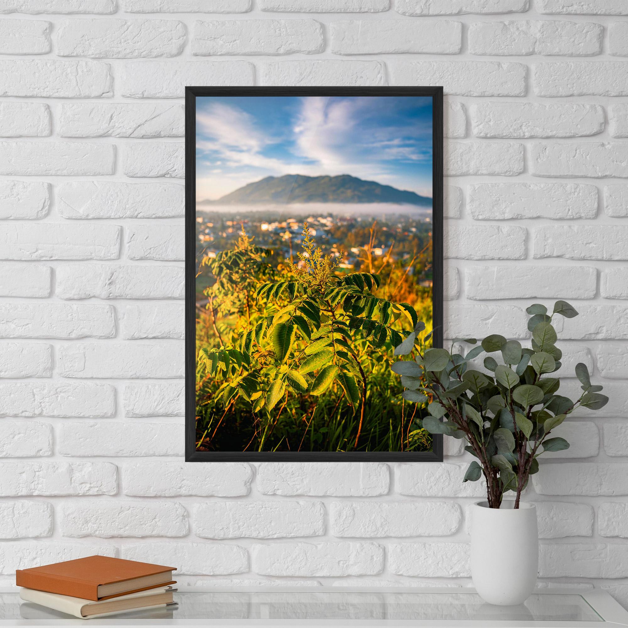 Gerahmte Poster Summer Leaves mockup 5