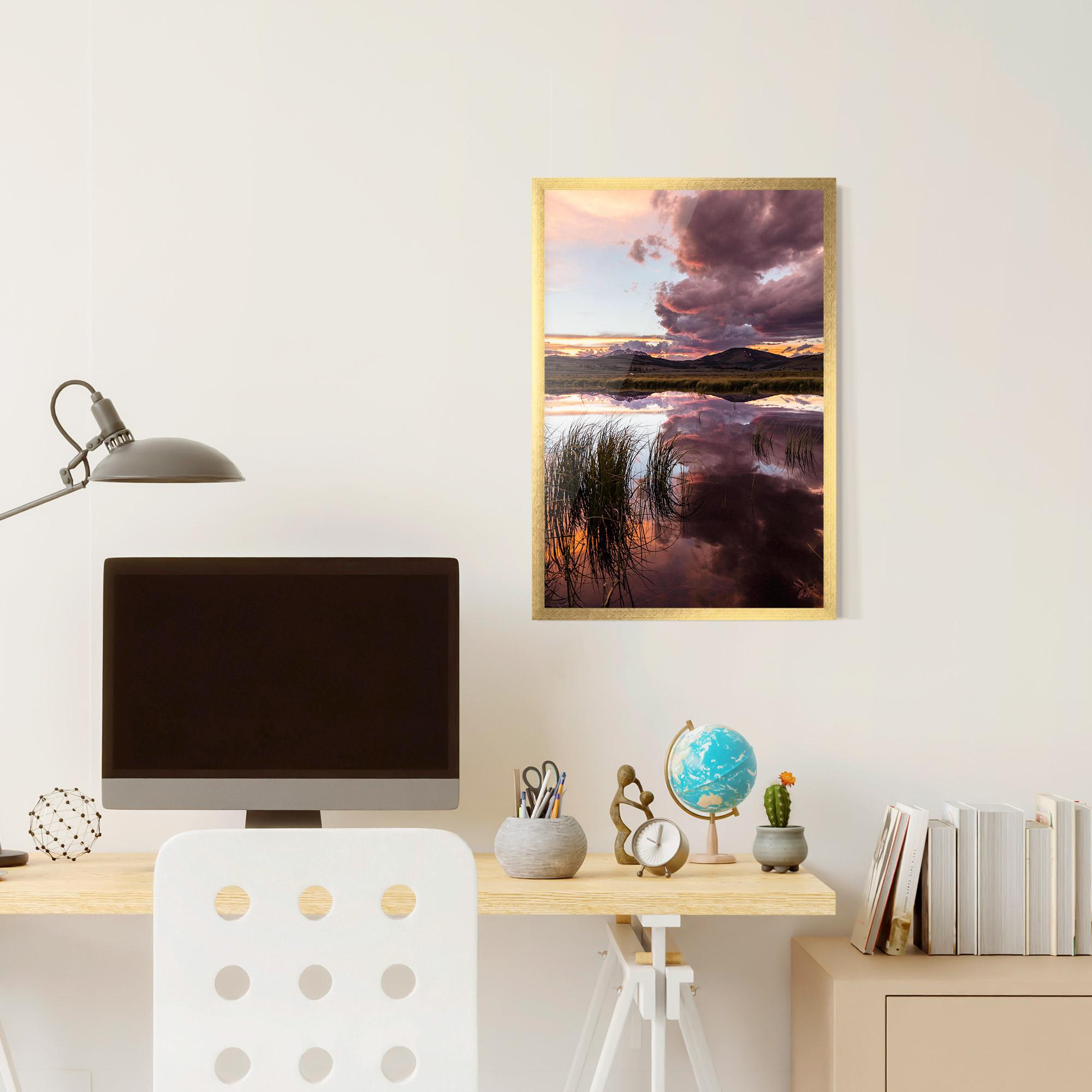 Gerahmte Poster Pretty View mockup 6