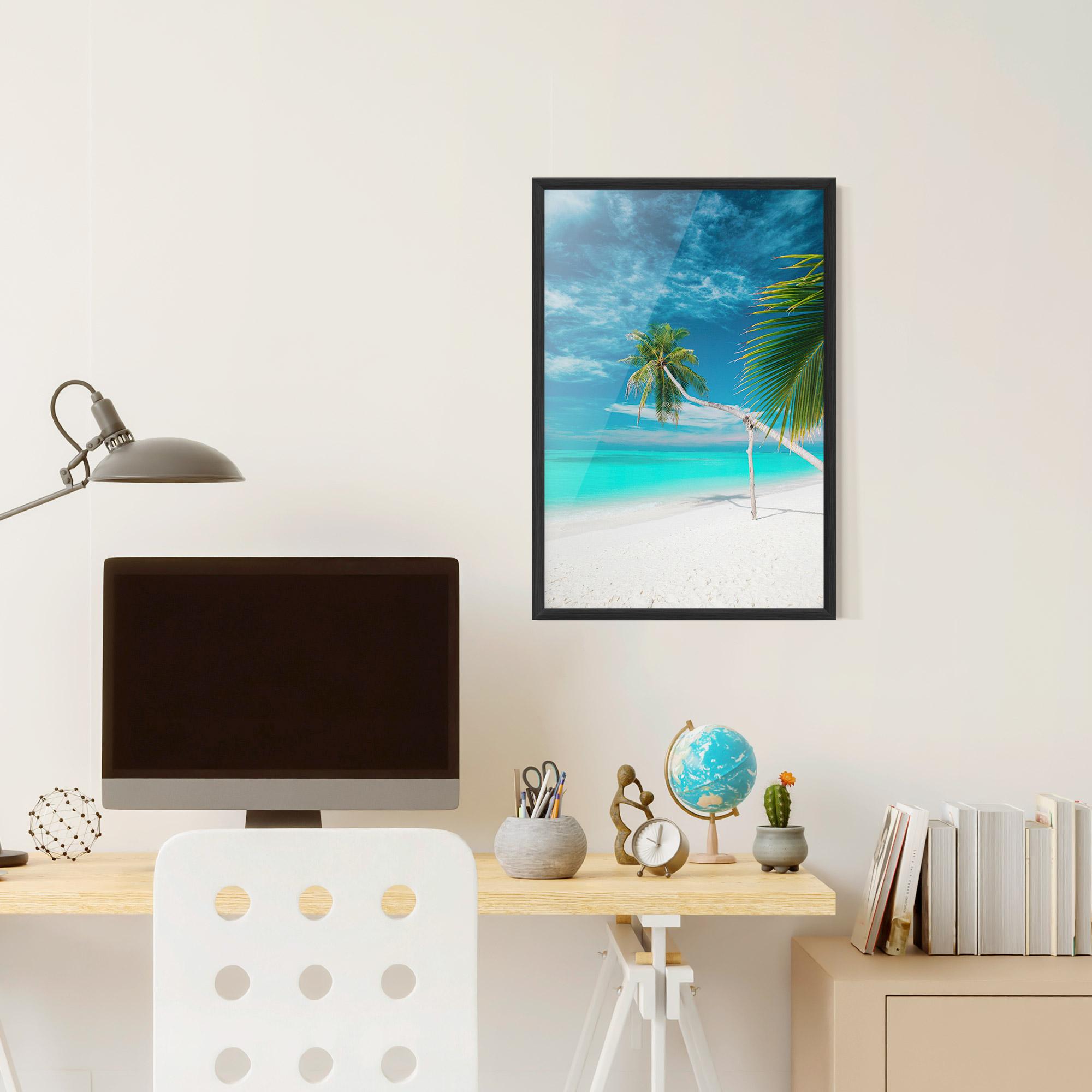 Gerahmte Poster Day Palm mockup 6