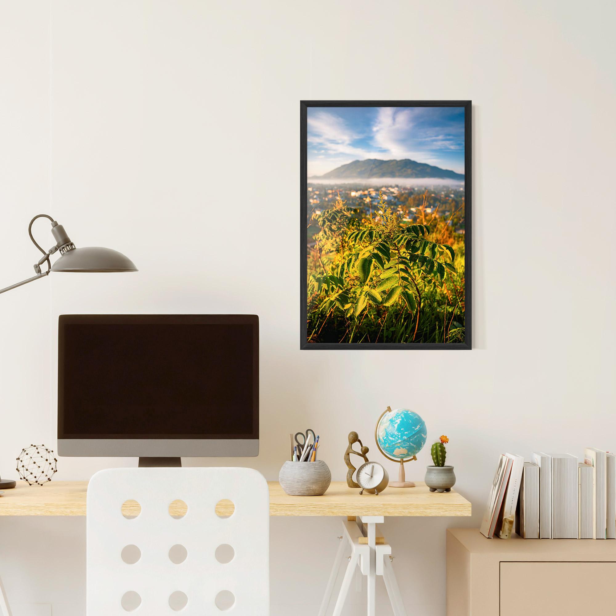 Gerahmte Poster Summer Leaves mockup 6