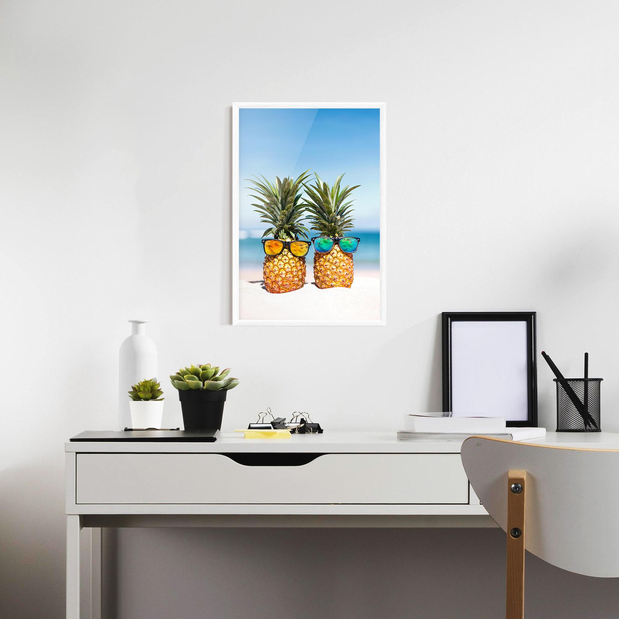 Gerahmte Poster Trendy Sunglasses mockup 7