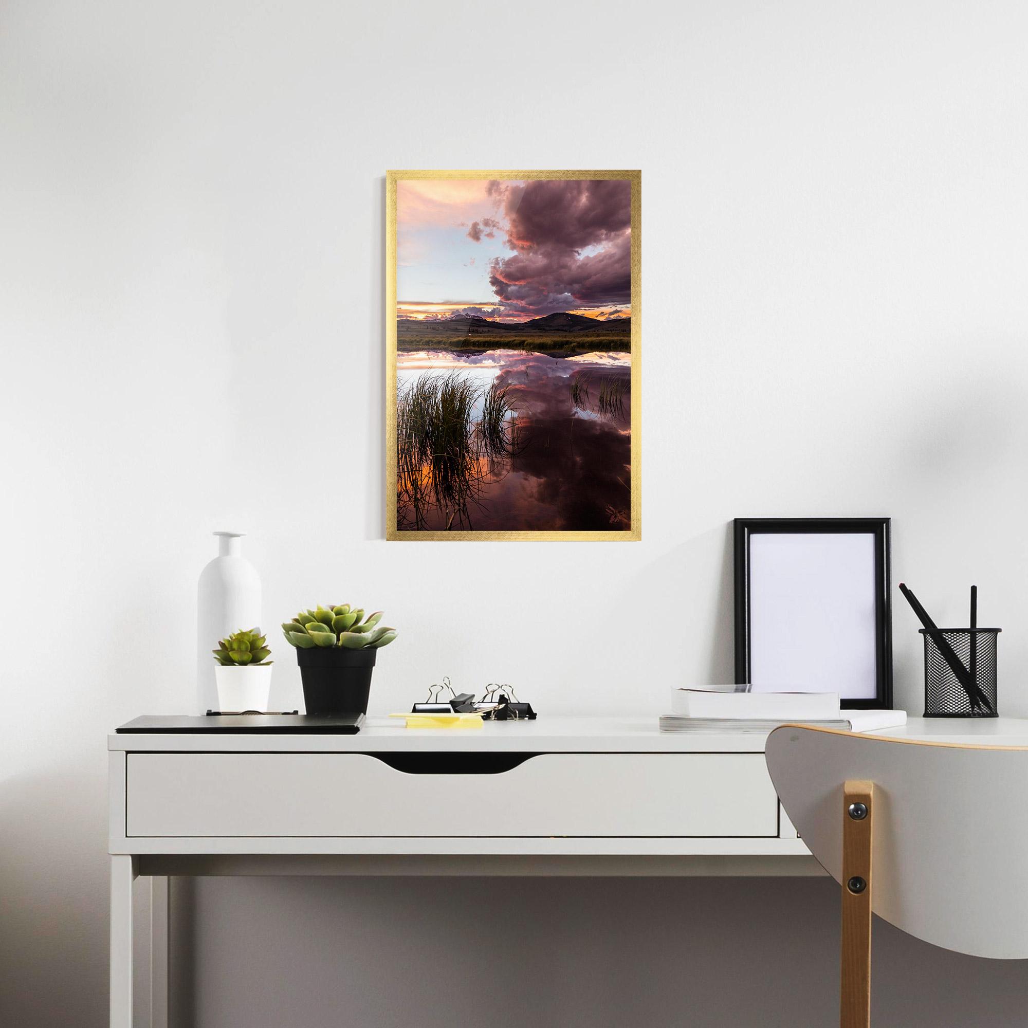 Gerahmte Poster Pretty View mockup 7