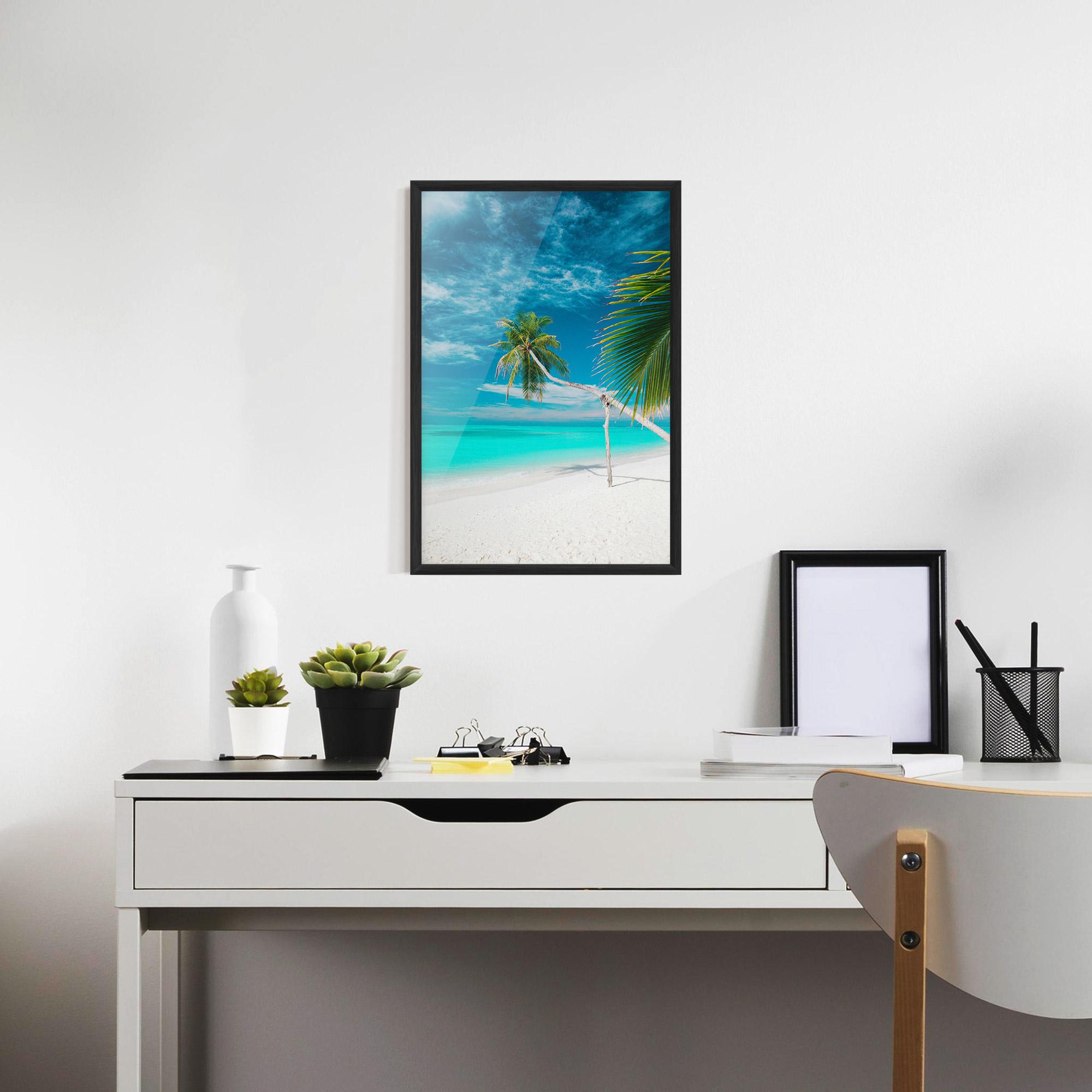 Gerahmte Poster Day Palm mockup 7