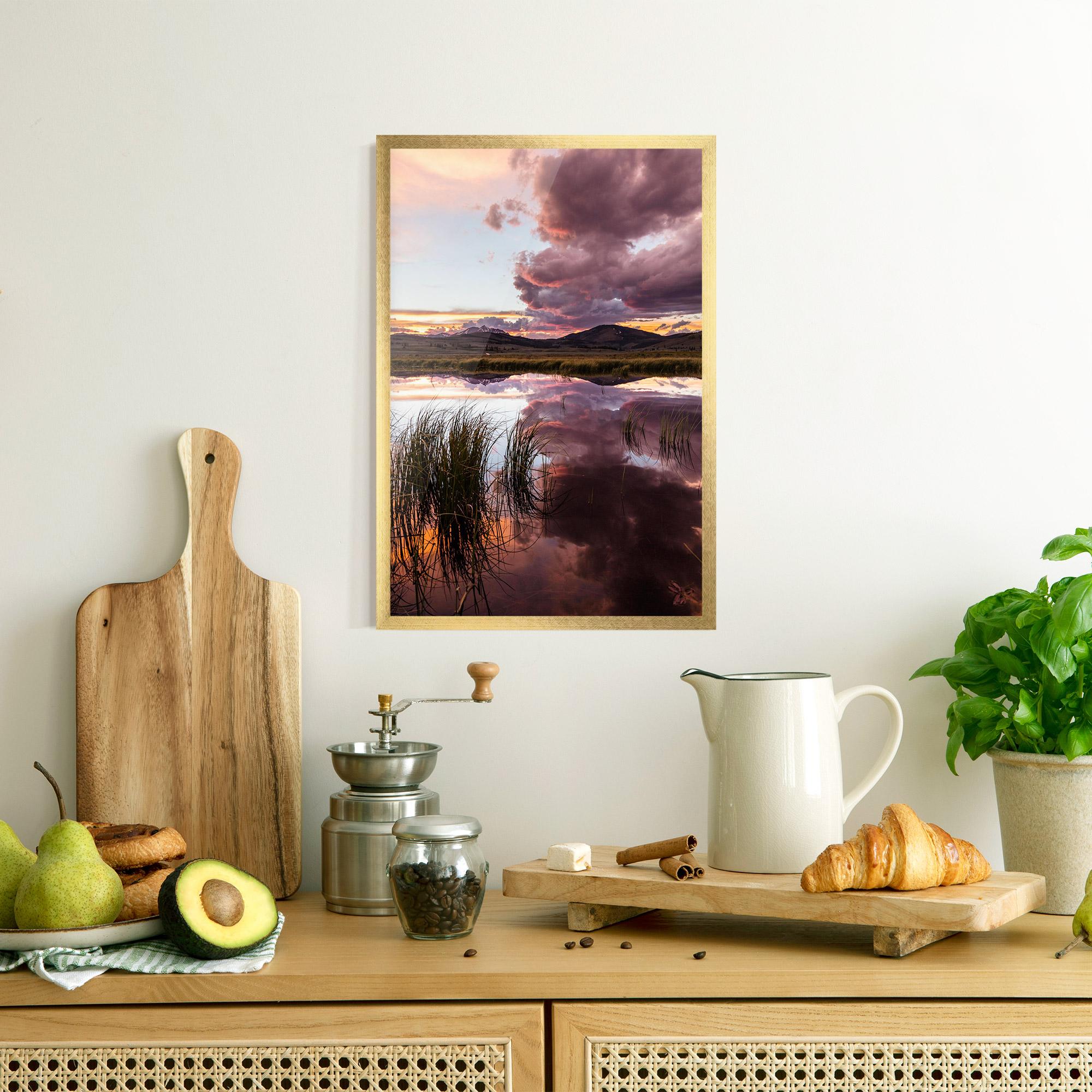 Gerahmte Poster Pretty View mockup 8