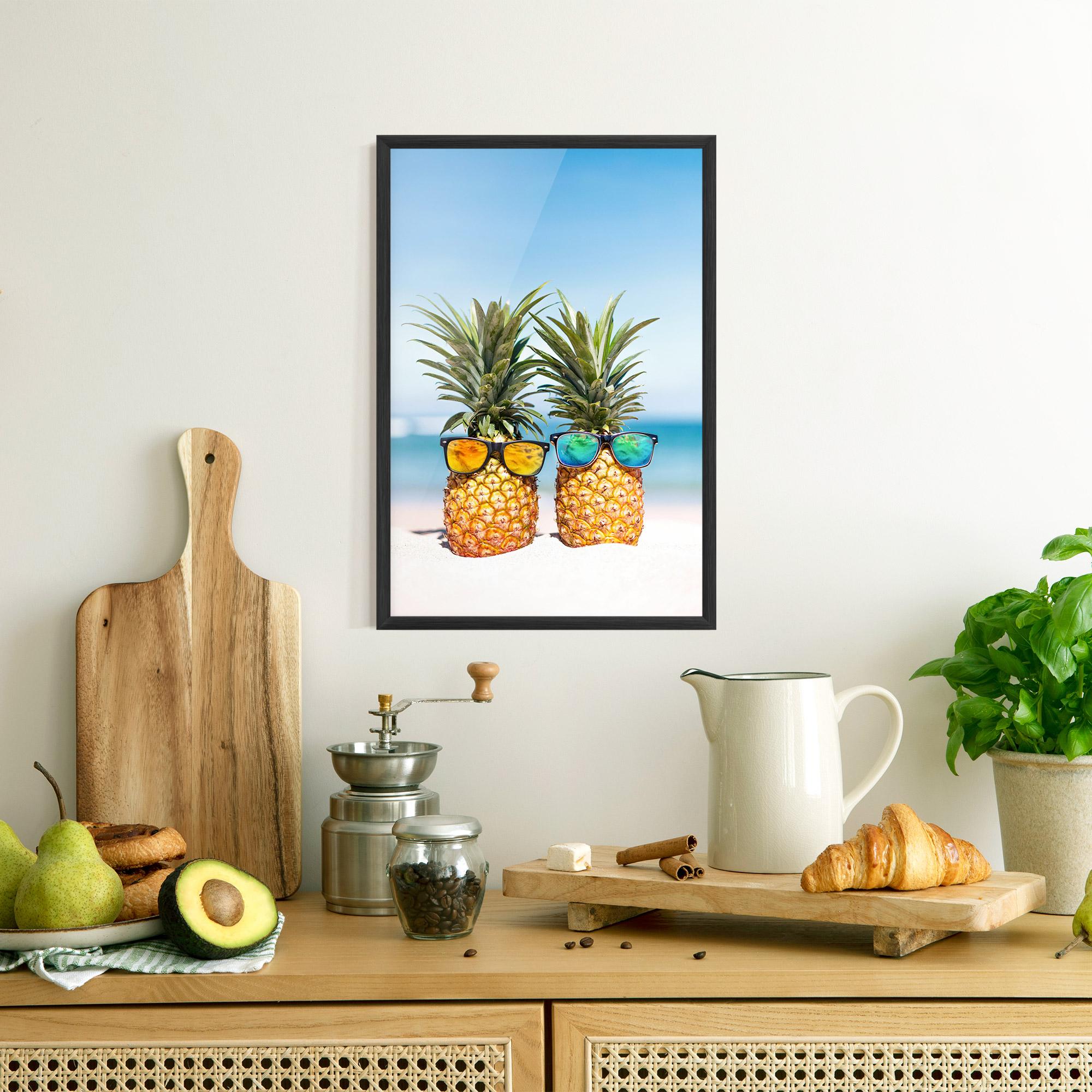 Gerahmte Poster Trendy Sunglasses mockup 8