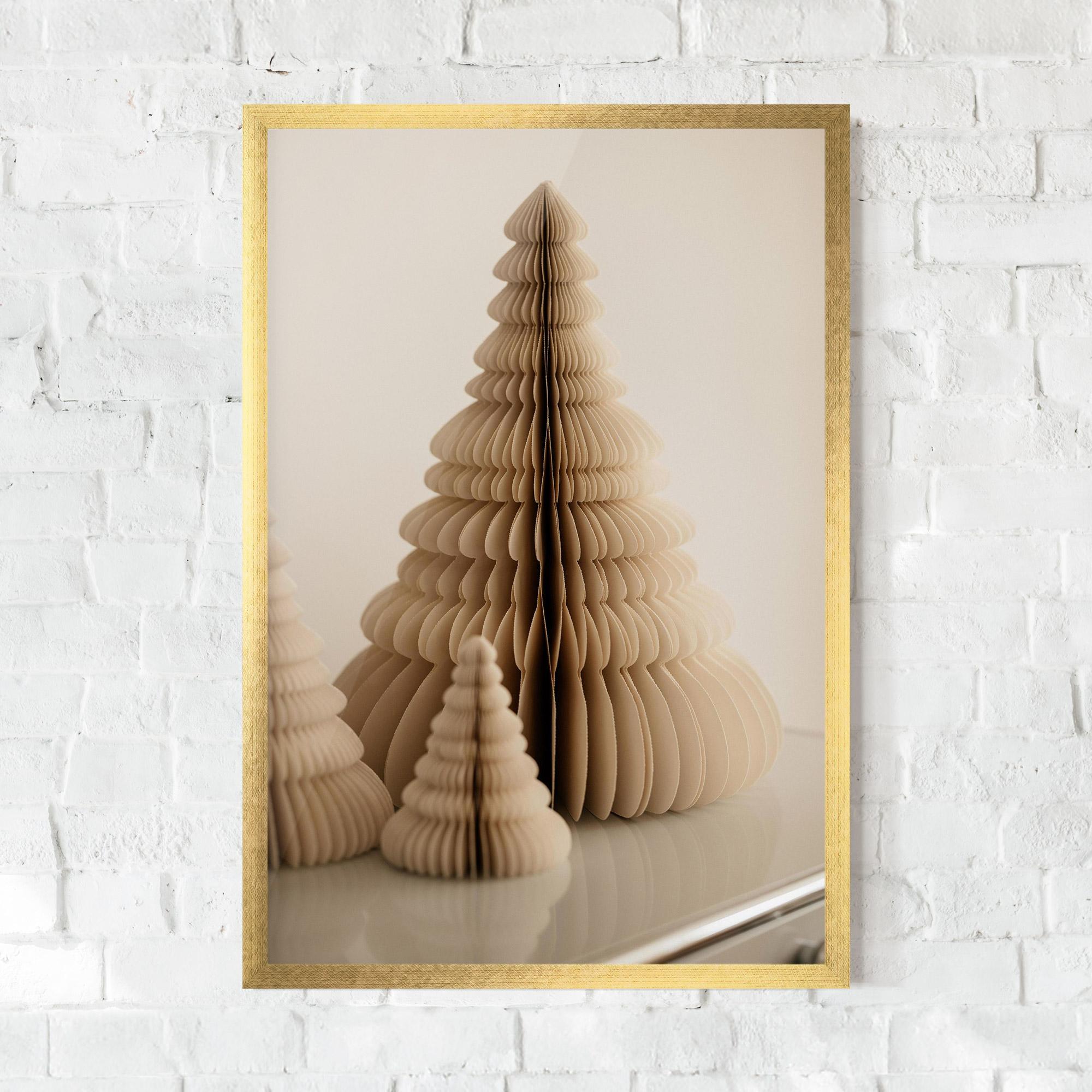 Gerahmte Poster Paper Tree mockup 0