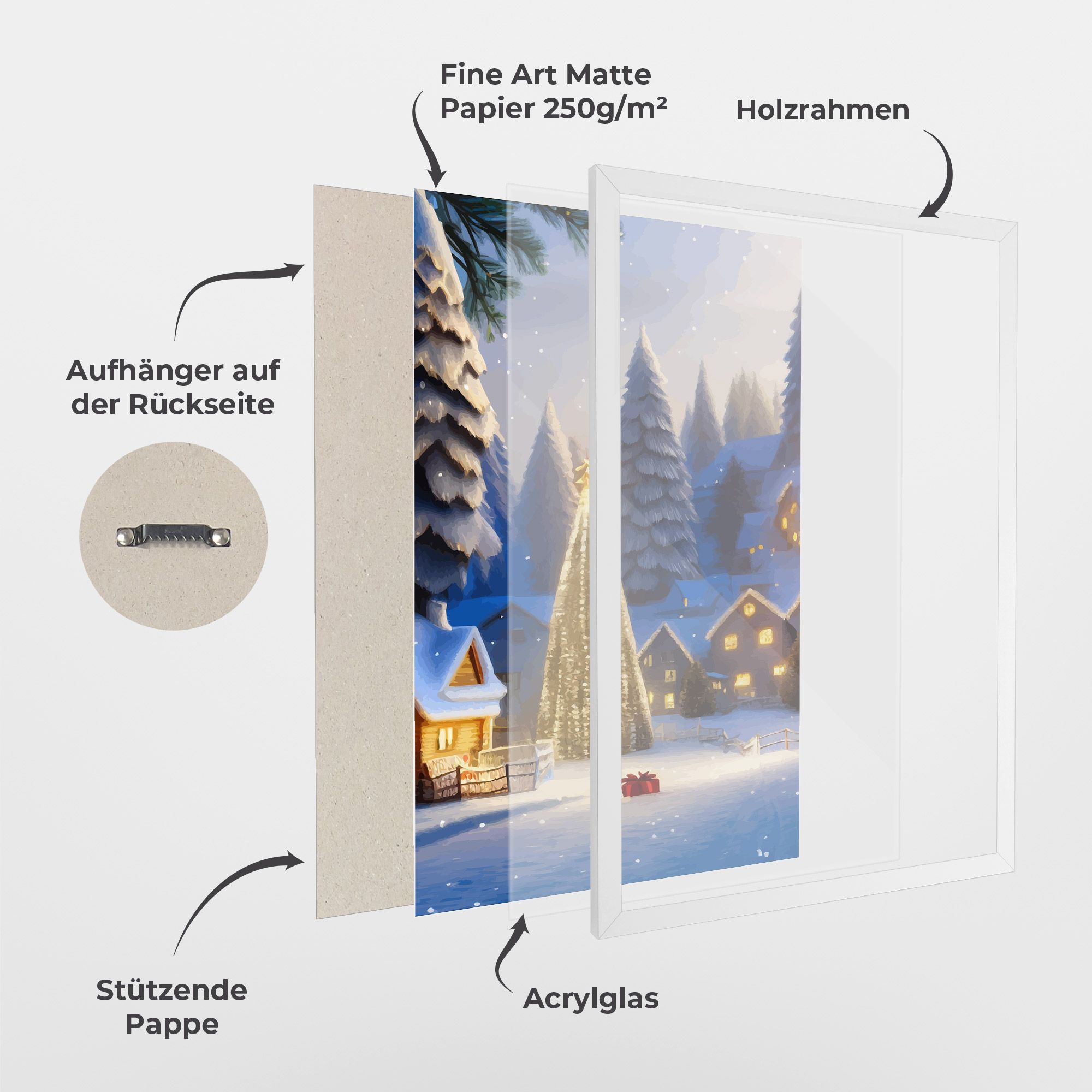 Fairy Tale Christmas House mockup 1