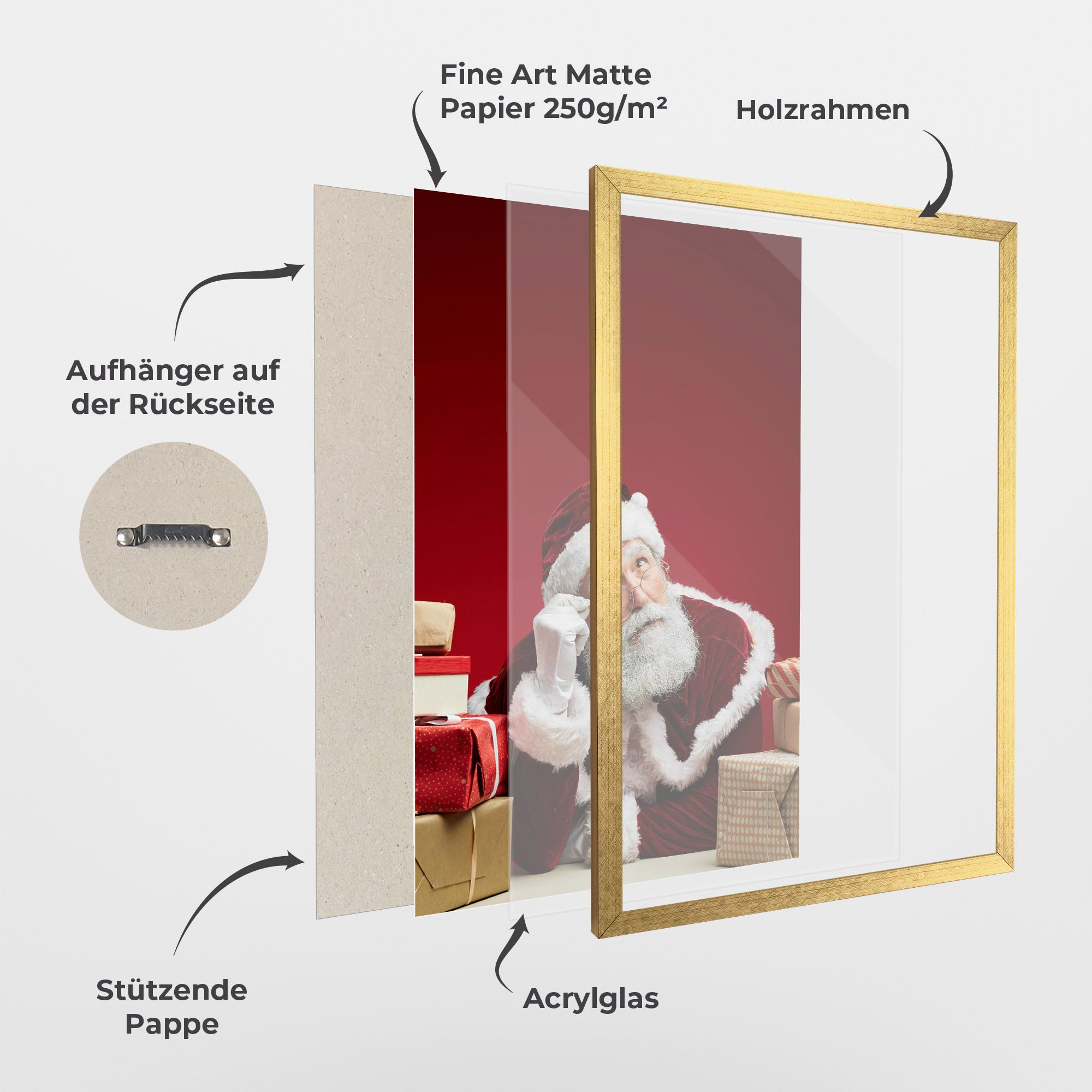 Pensive Santa mockup 1