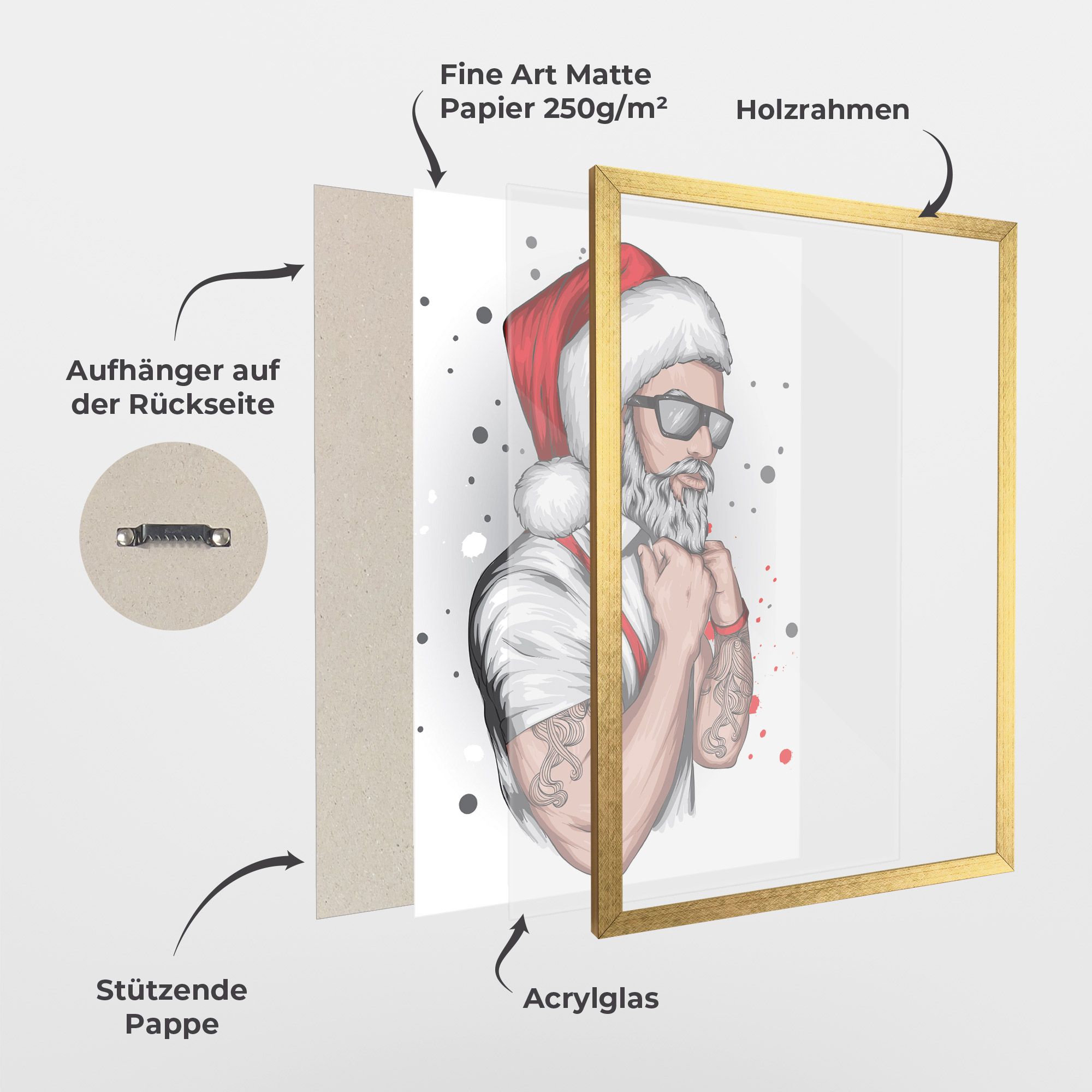 Tattoo Santa mockup 1